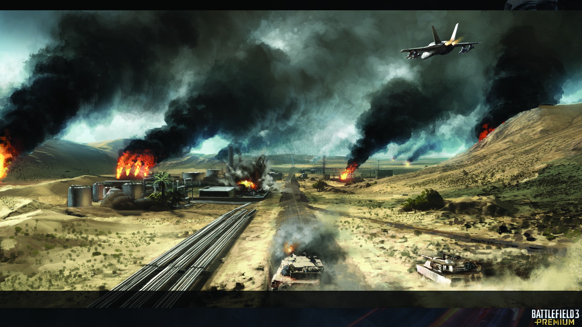 General 1920x1080 Battlefield 3 war video games video game art