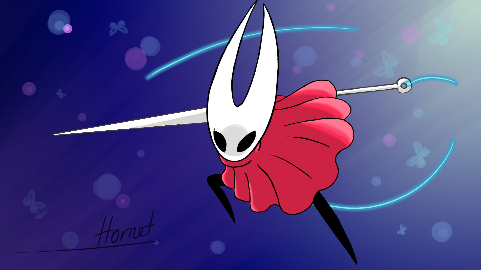 General 1920x1080 Hollow Knight Needle (Sword) video game characters video games