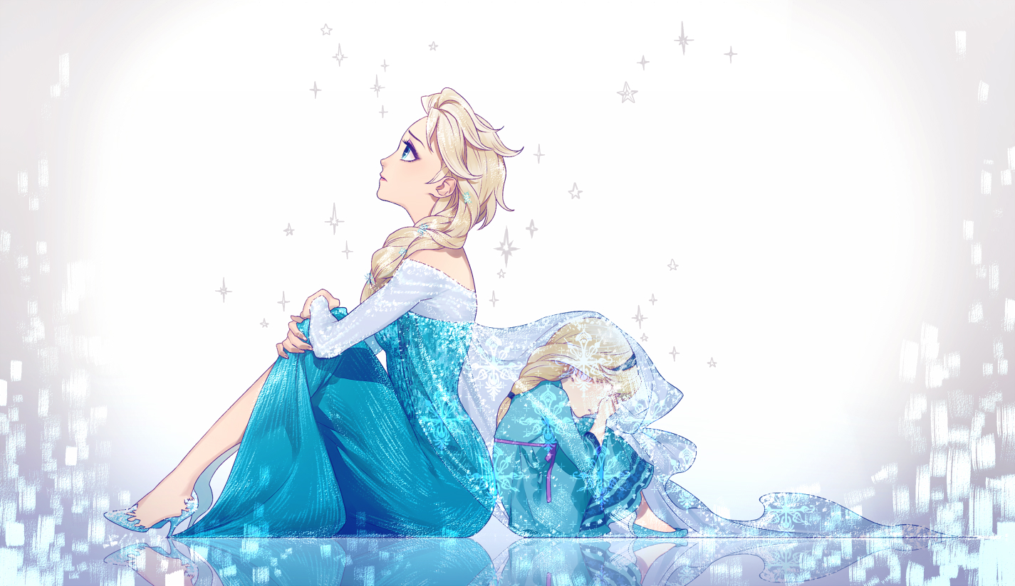 General 1425x824 cartoon Frozen (movie) fantasy girl blonde Elsa
