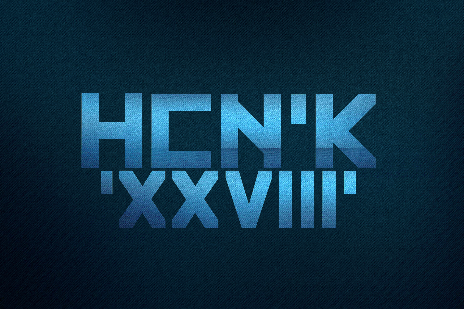 General 1500x1000 Counter-Strike: Global Offensive video games spes salutis HCN'K CS:GO blue typography blue background simple background PC gaming