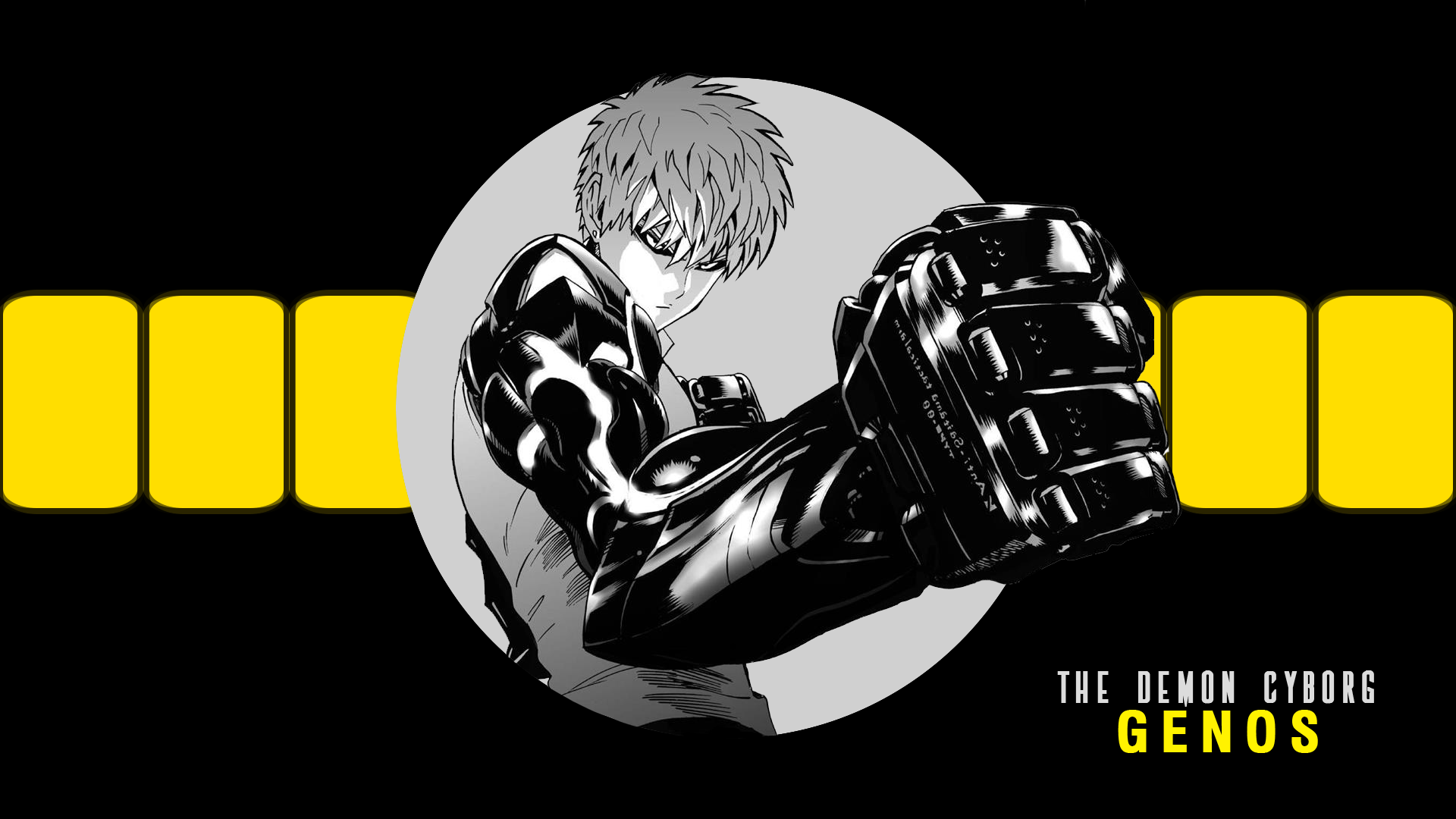 Anime 1920x1080 One-Punch Man anime boys anime black background