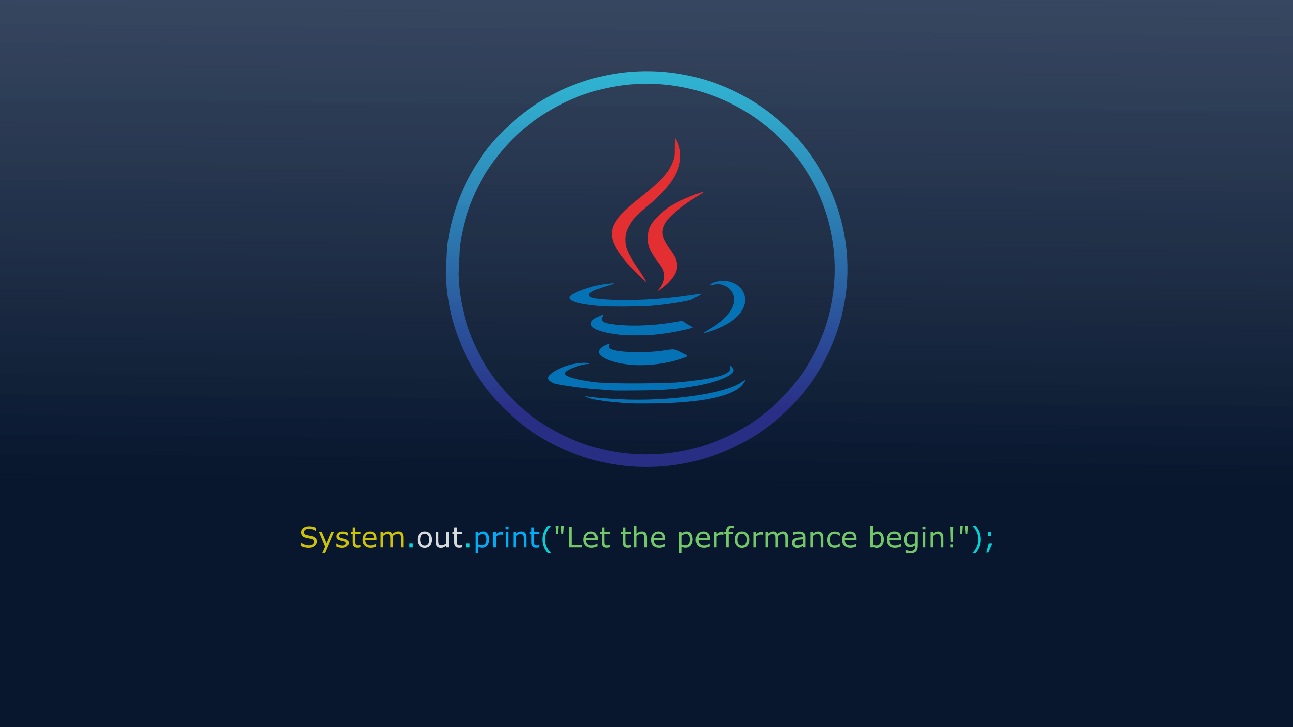 General 2560x1440 developer simple background minimalism logo programming language Java