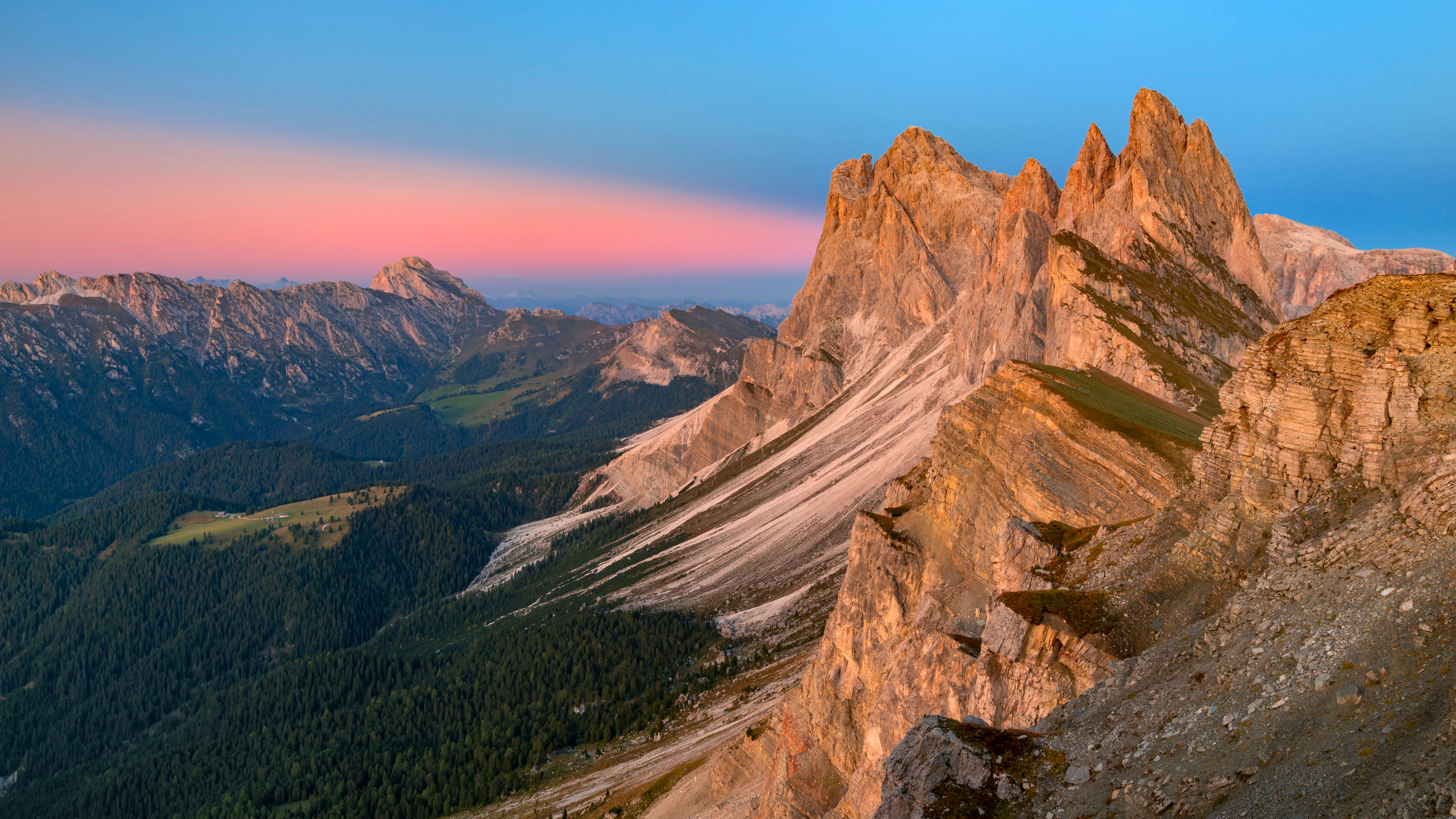 General 5120x2880 nature landscape mountains sky Dolomites Italy