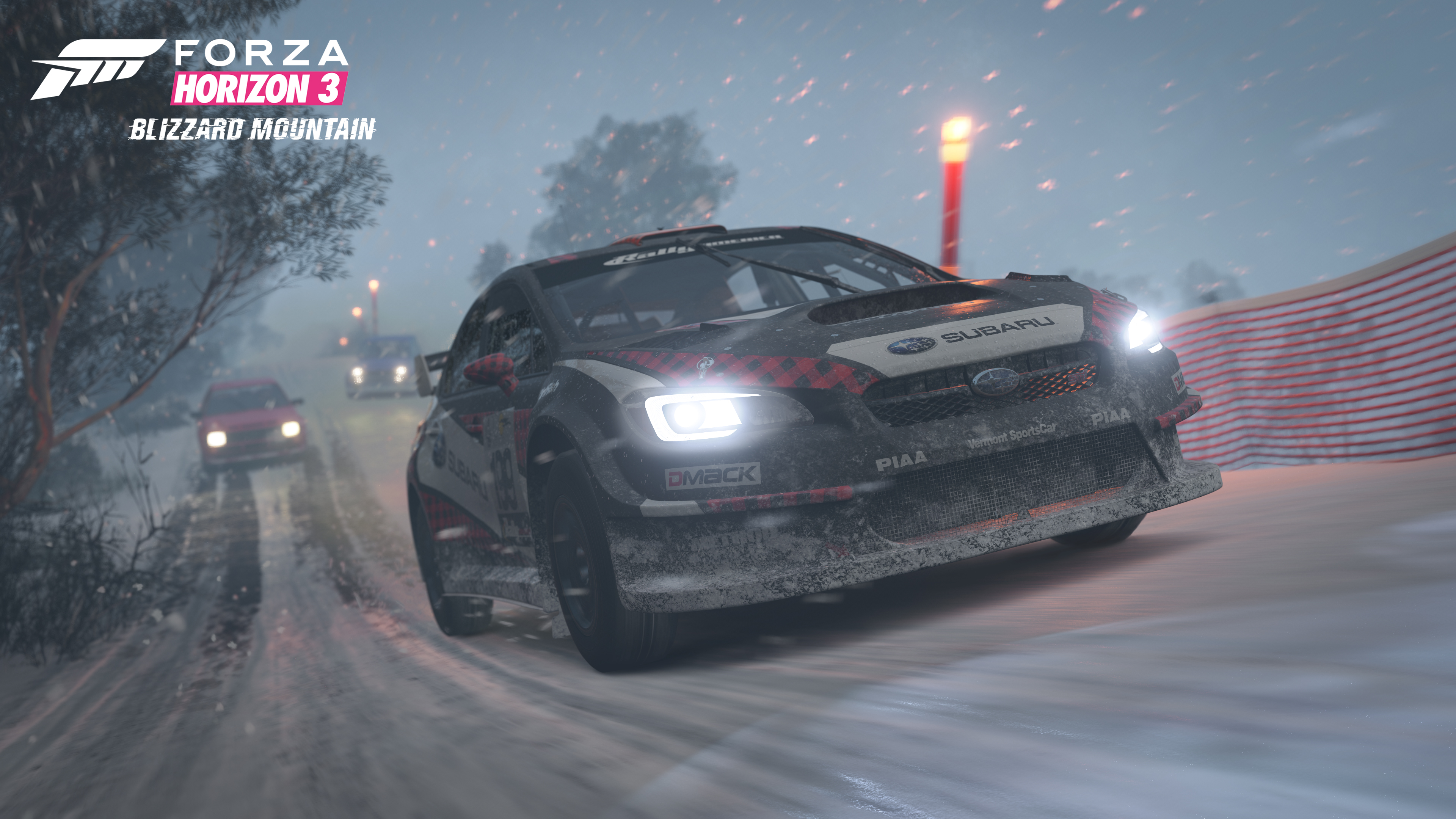 General 3840x2160 video games Forza Horizon 3 CGI car race tracks logo race cars