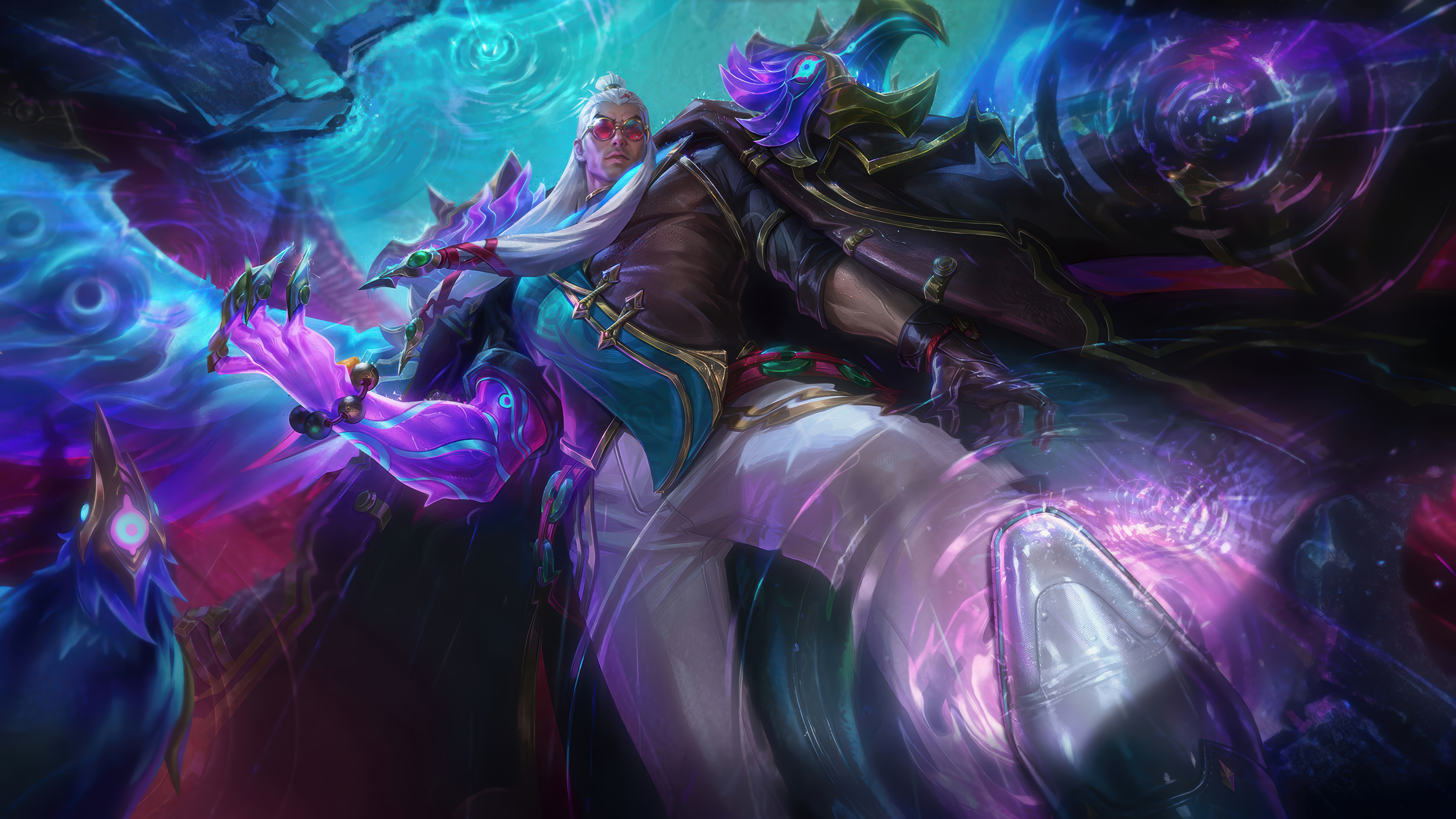 General 7680x4320 Swain (League of Legends) League of Legends: Wild Rift League of Legends digital art Riot Games GZG 4K video games Fiend Queller (League of Legends)