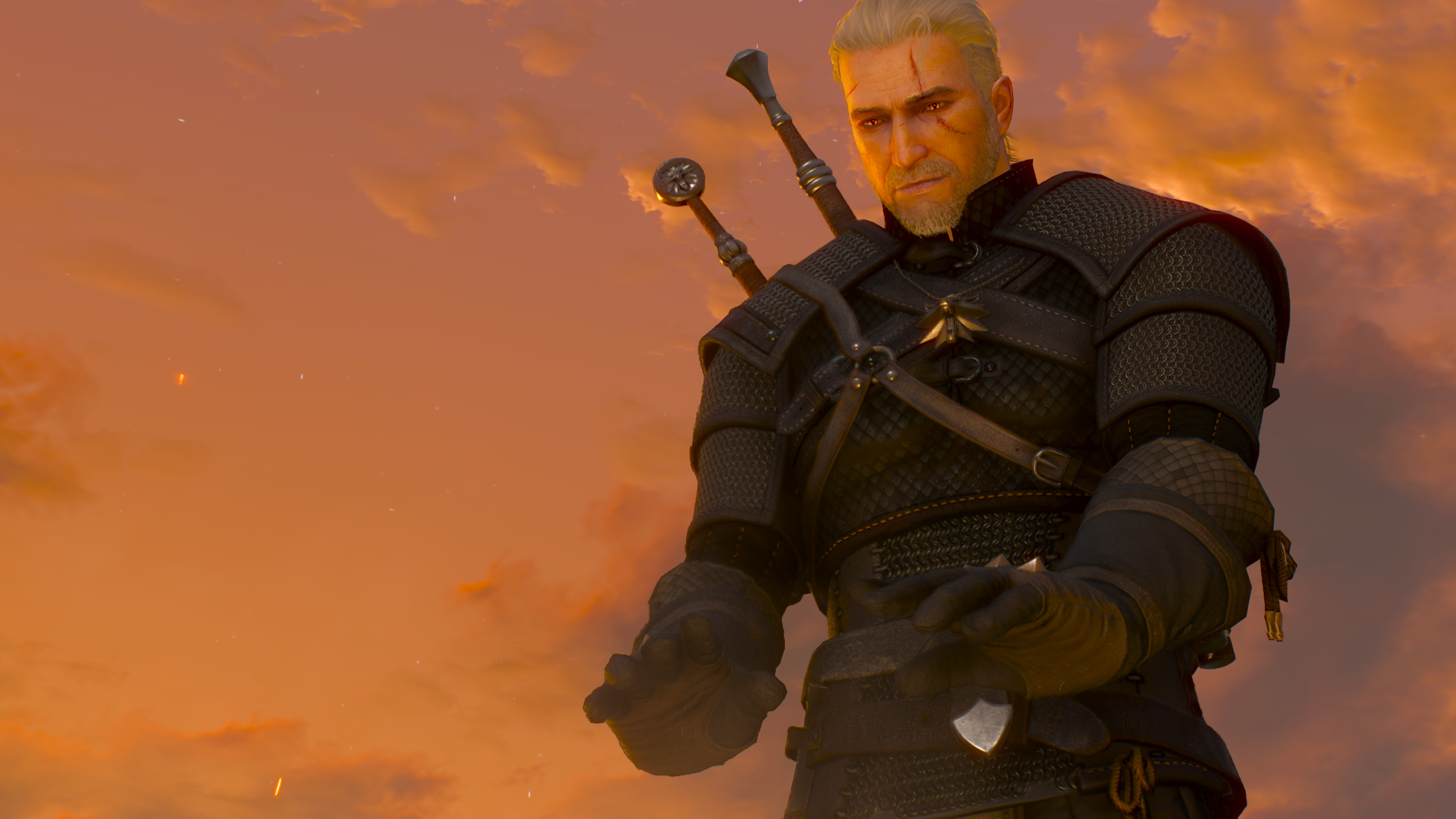 General 2560x1440 The Witcher 3: Wild Hunt The Witcher Geralt of Rivia video games video game characters book characters CD Projekt RED