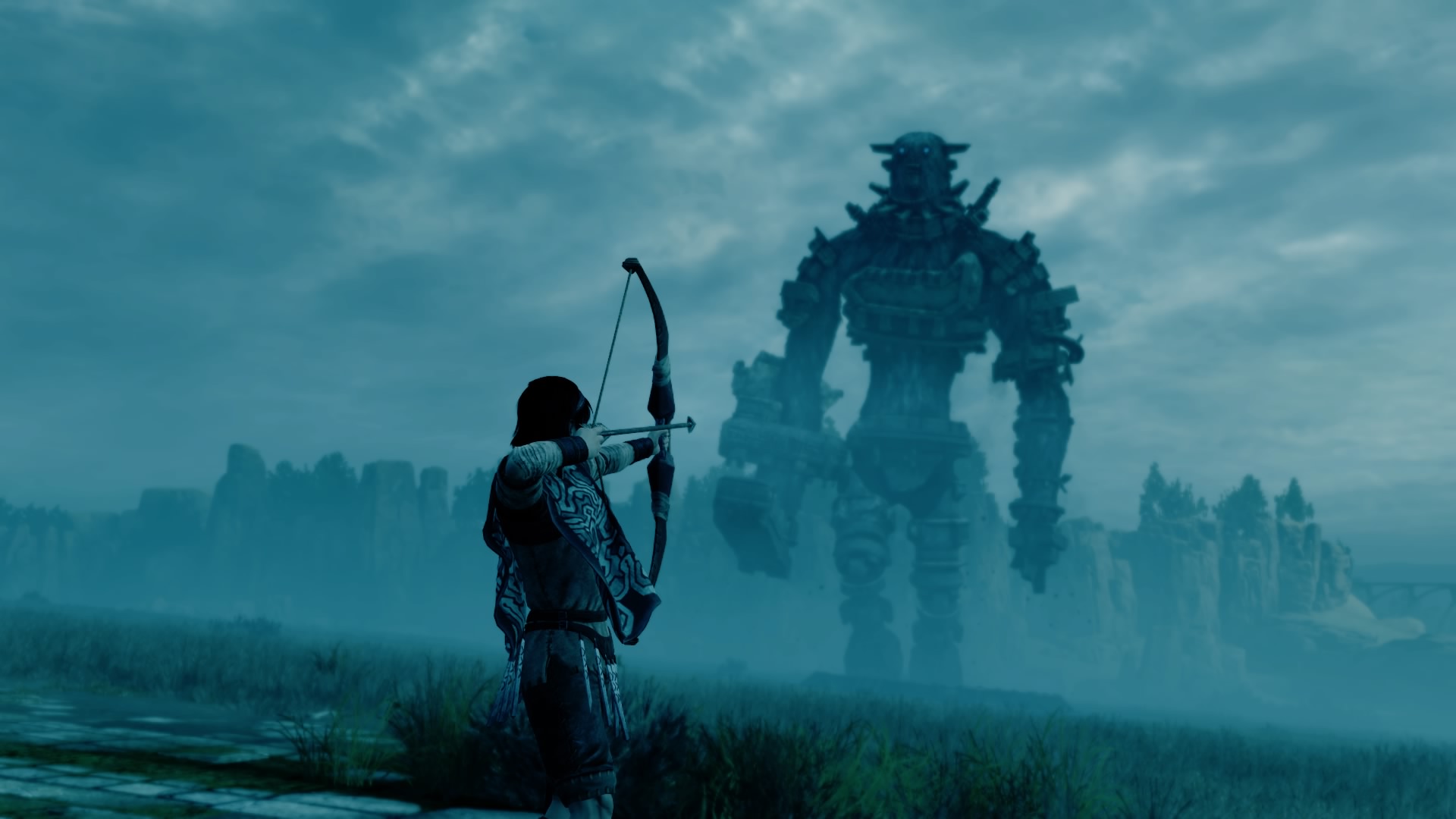 General 1920x1080 Shadow of the Colossus Colossus Wander battle gaius video games