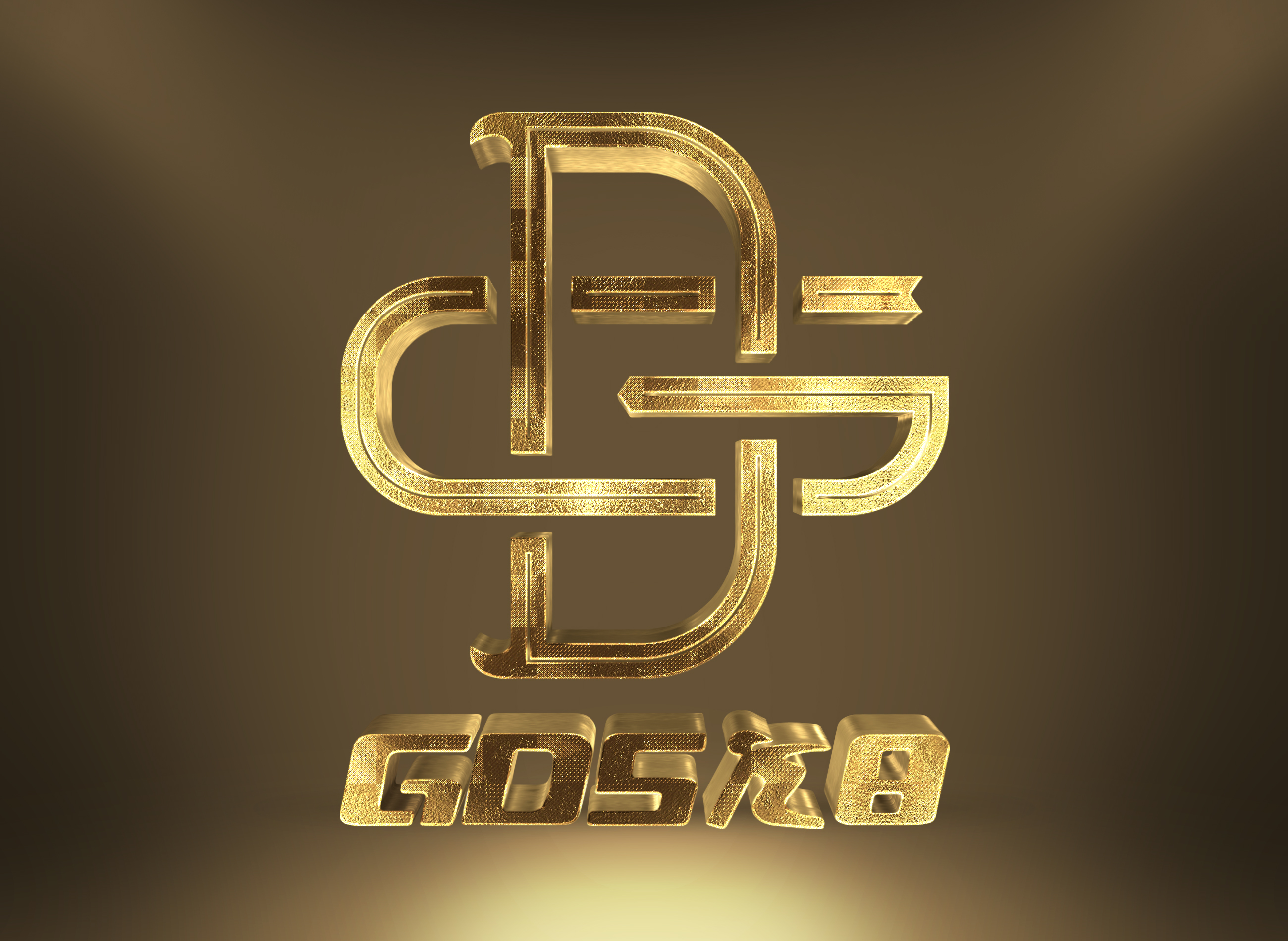 General 2600x1900 logo gold typography digital art simple background