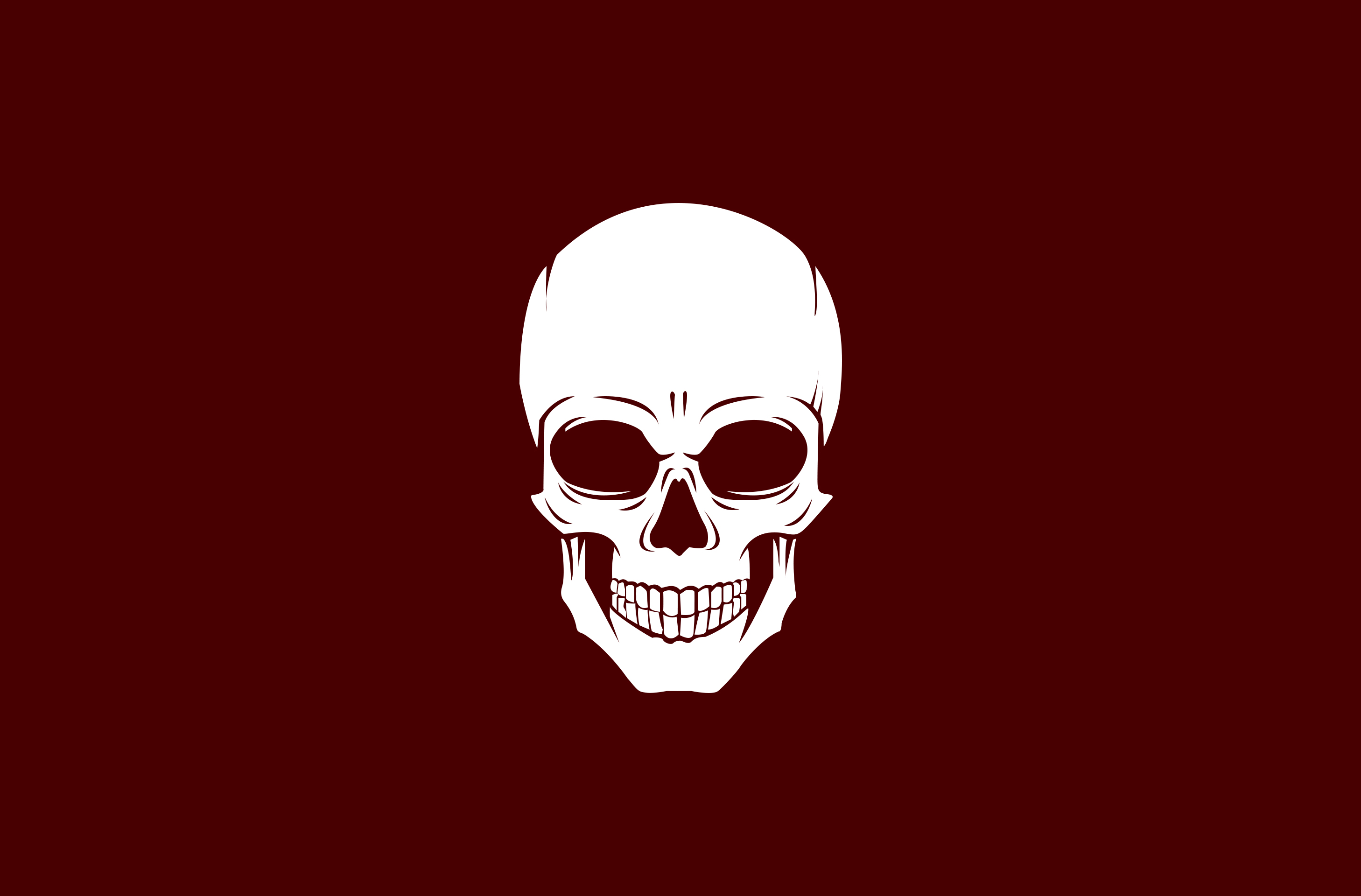 General 2916x1920 red skull red background