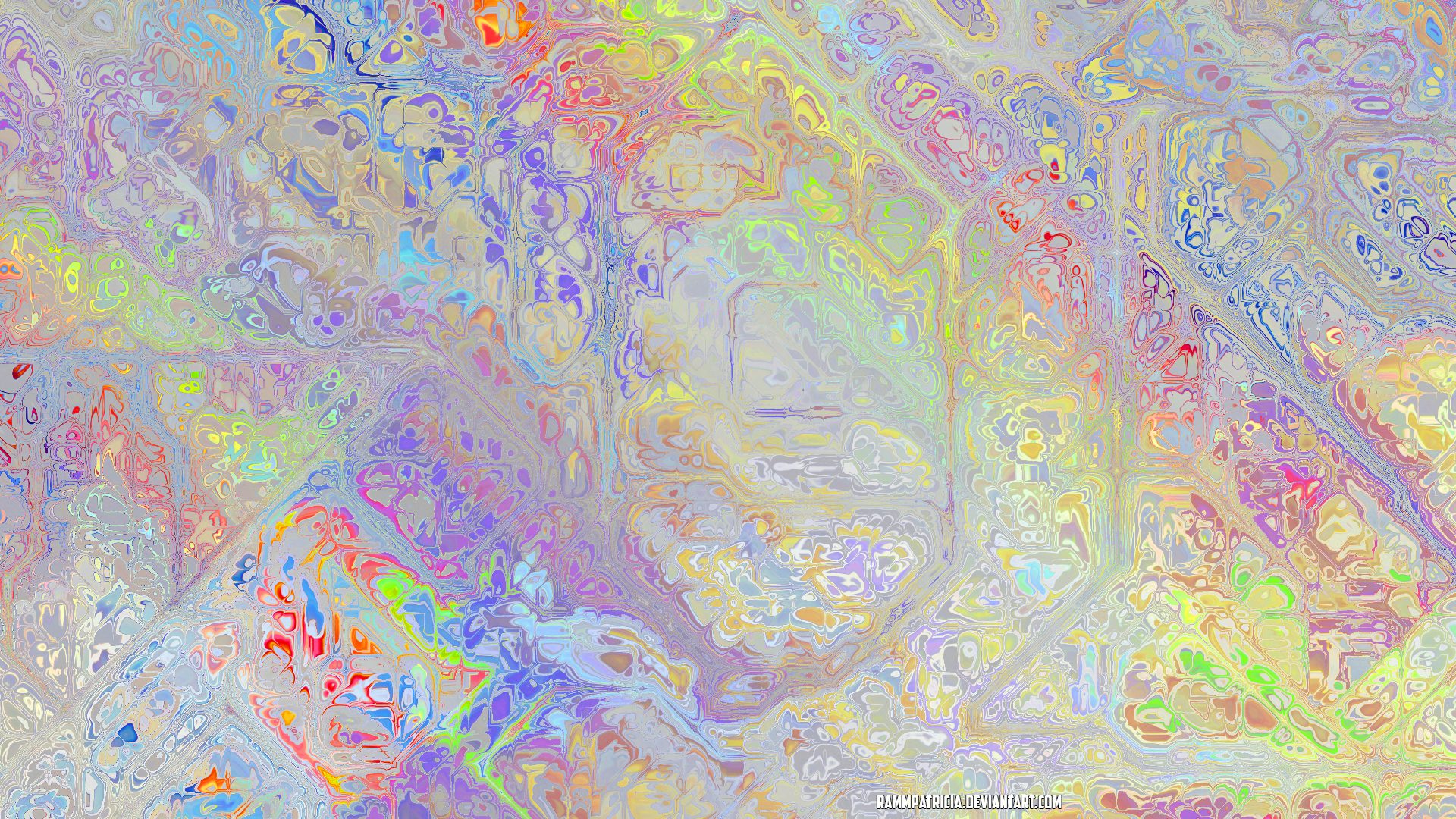 General 1920x1080 RammPatricia abstract digital art colorful iridescent
