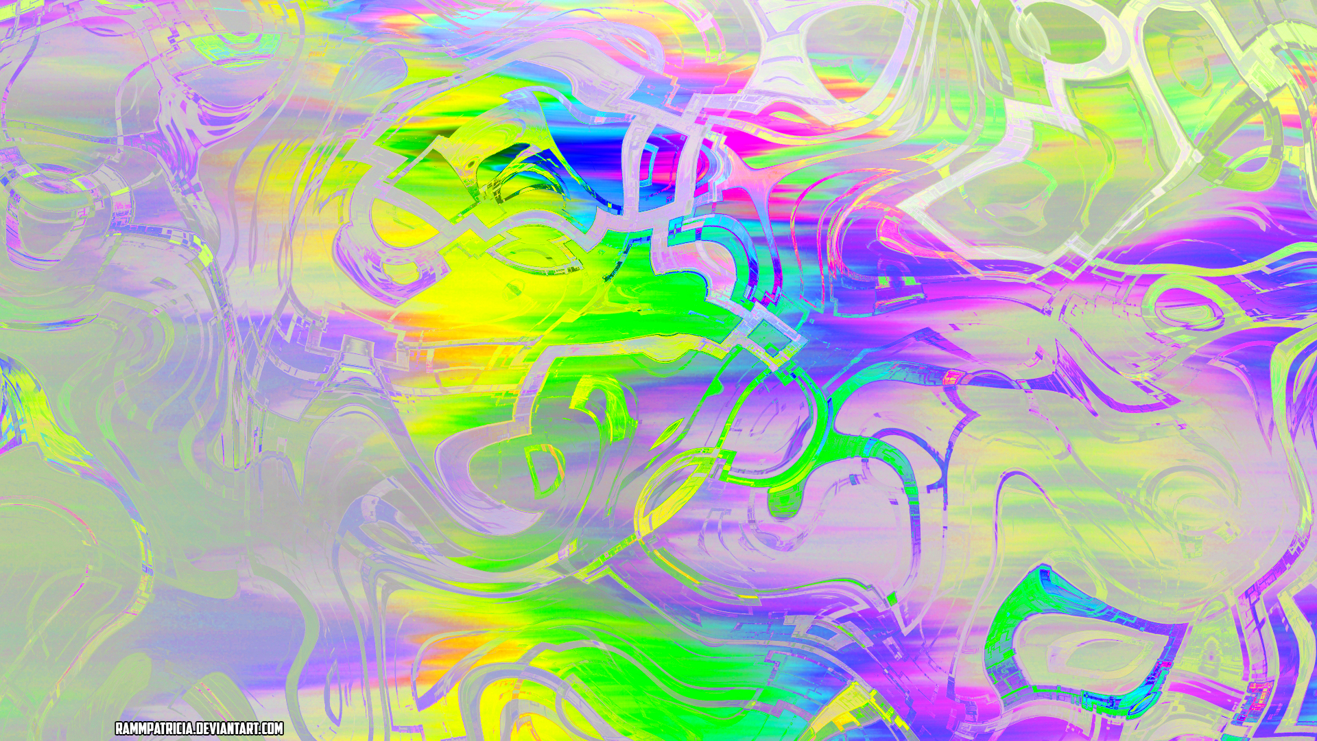 General 1920x1080 RammPatricia abstract digital art colorful watermarked