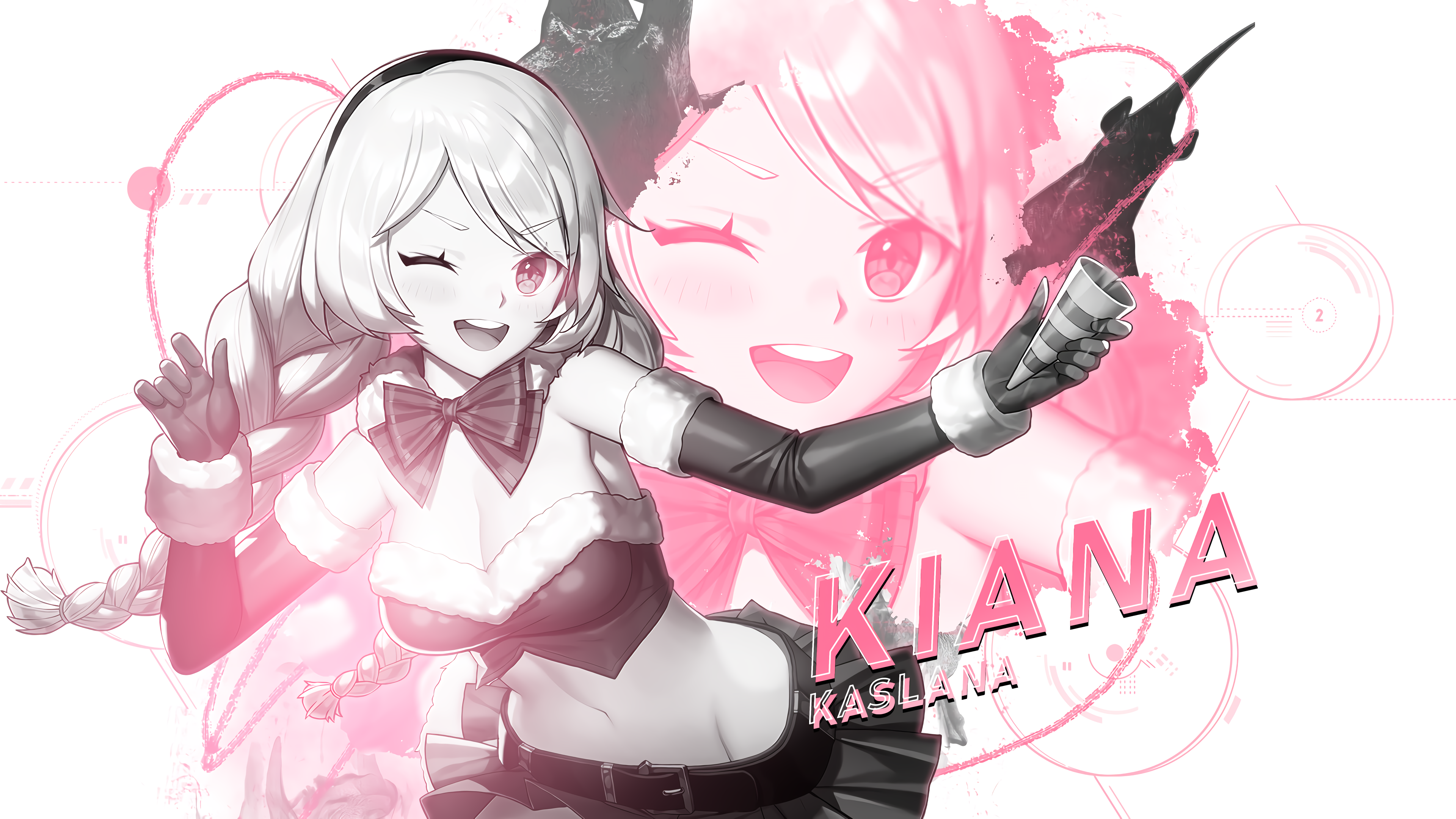 Anime 3840x2160 Kiana Kaslana Honkai Impact 3rd anime anime girls