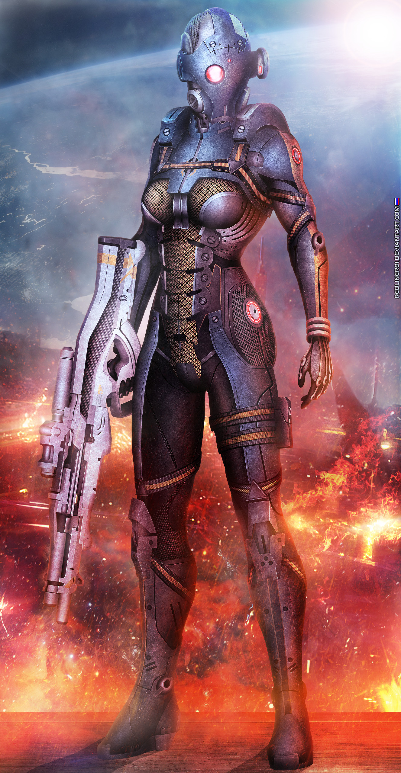 General 1327x2560 Mass Effect Cerberus Nemesis science fiction Mass Effect 3 Electronic Arts Bioware video games video game characters