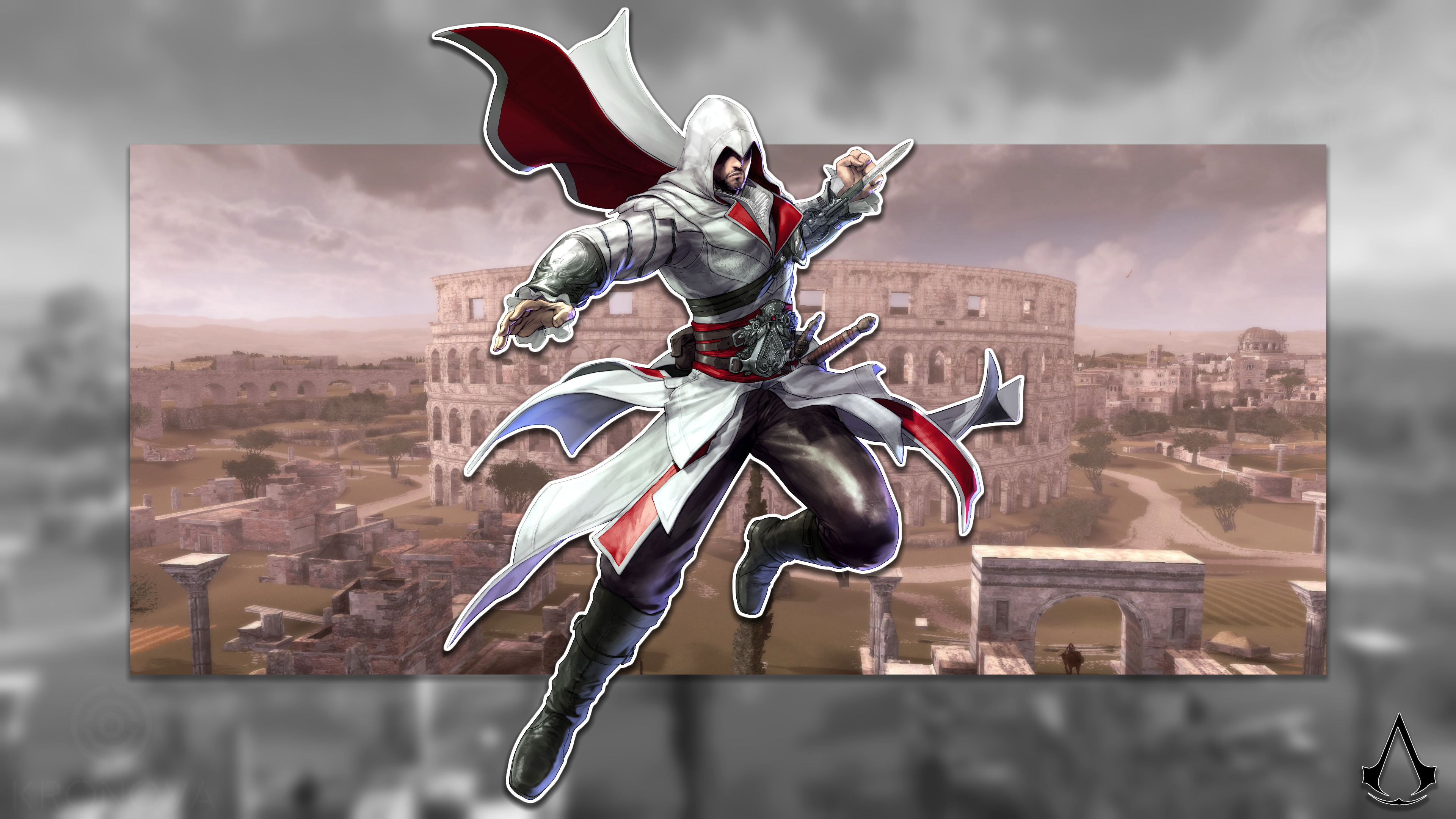 General 3840x2160 Assassin's Creed Assassin's Creed 2 Ezio Auditore da Firenze video games video game characters Ubisoft