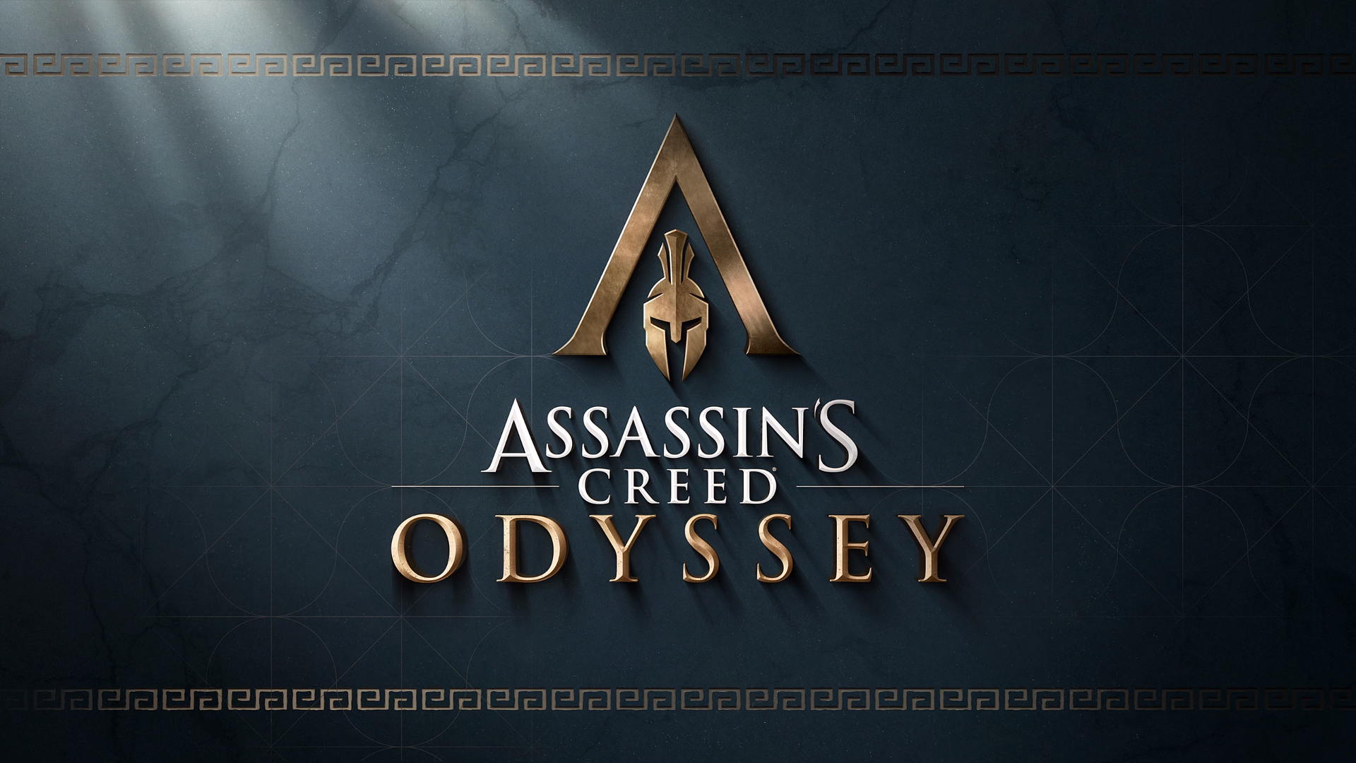 General 1920x1080 video game art video games Assassin's Creed Odyssey mythology Spartans ancient greece Greece logo game logo Assassin's Creed
