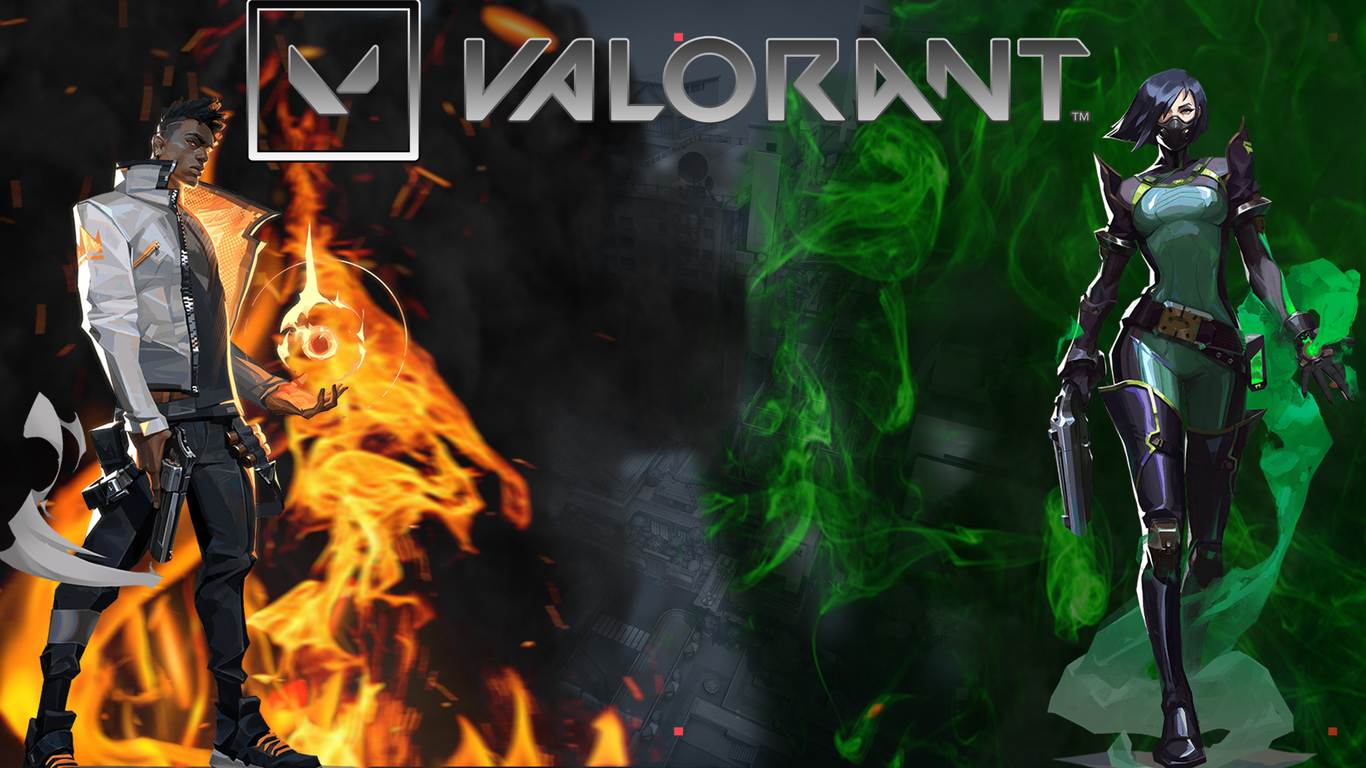 Video game Viper Skin Valorant wallpaper background 