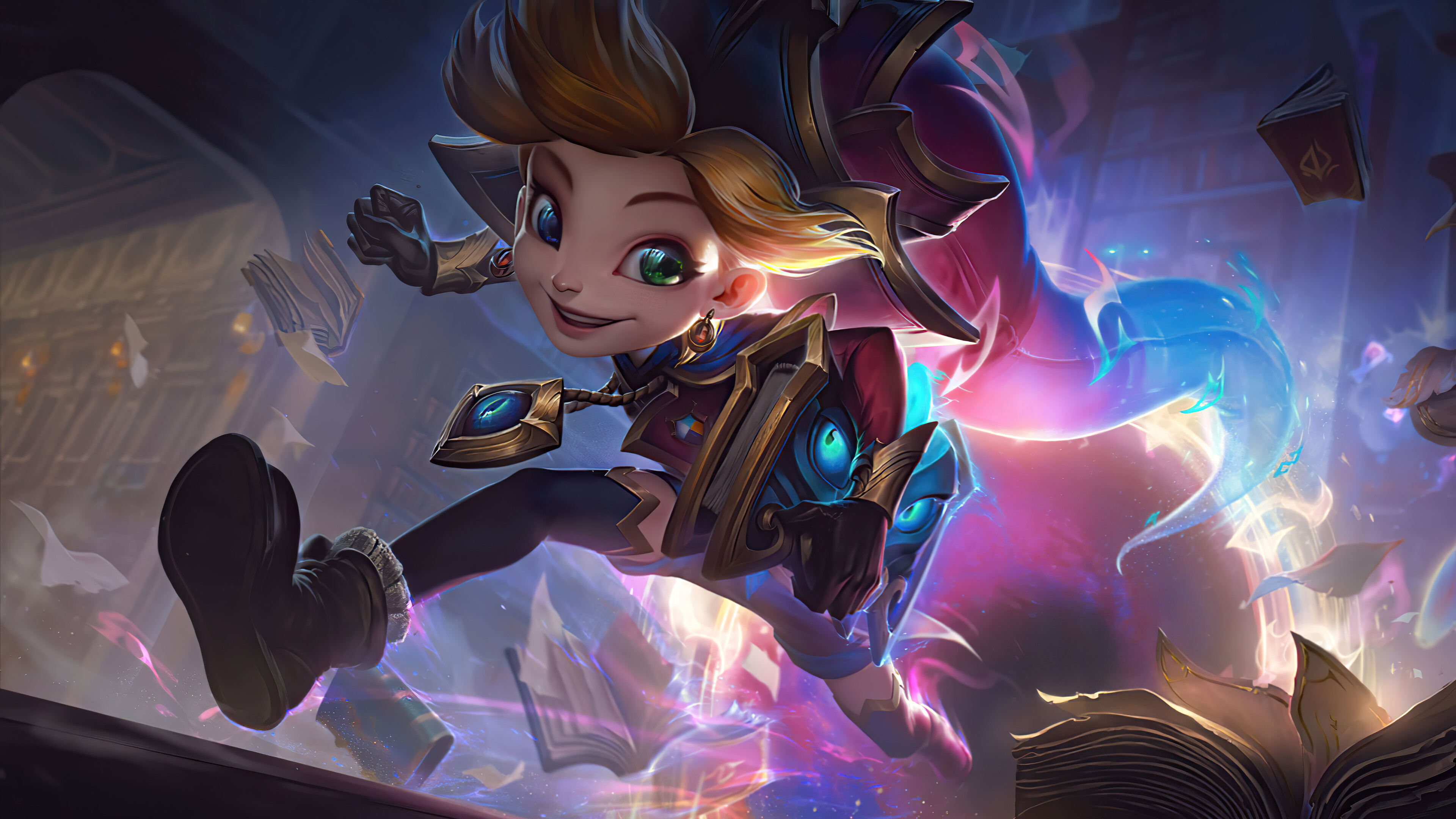 General 3840x2160 Zoe (League of Legends) League of Legends Riot Games GZG video games video game characters