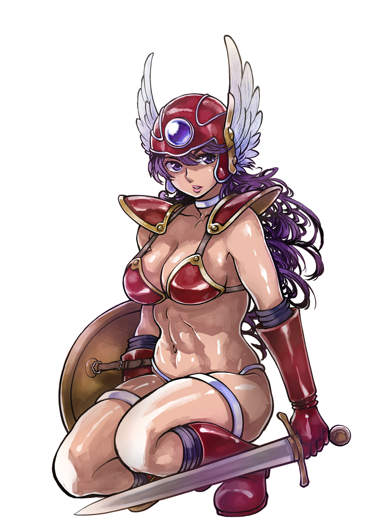 Anime 1247x1814 Dragon Quest bikini bikini armor