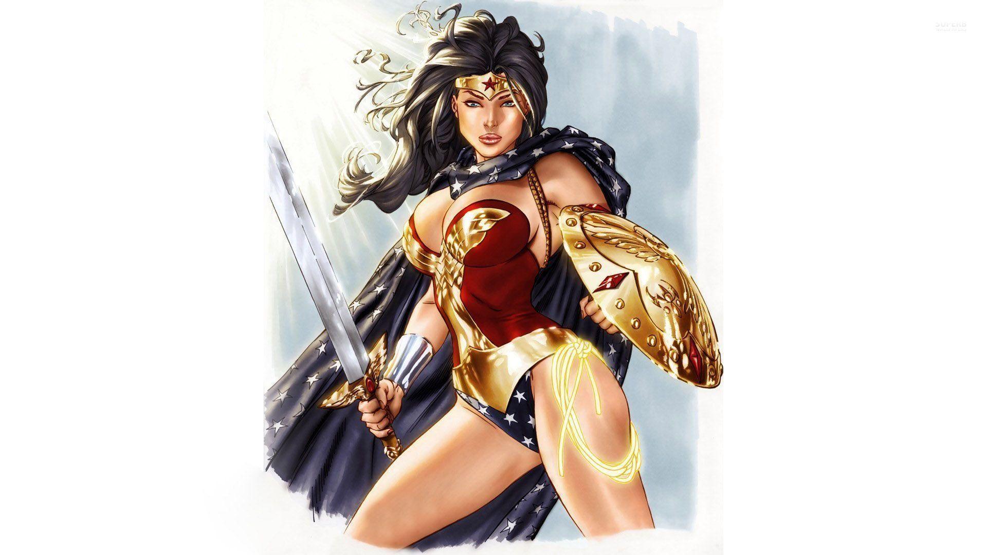 General 1920x1080 Wonder Woman sword comics DC Comics DC Universe