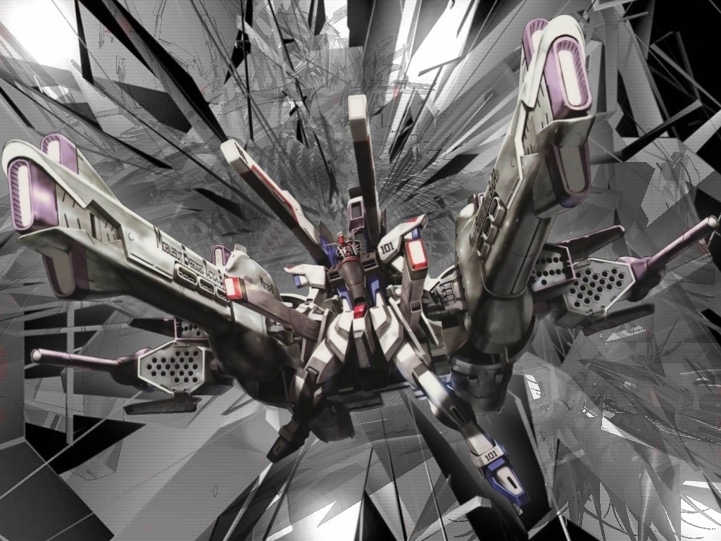 Anime 1024x768 anime Mobile Suit Gundam SEED Gundam