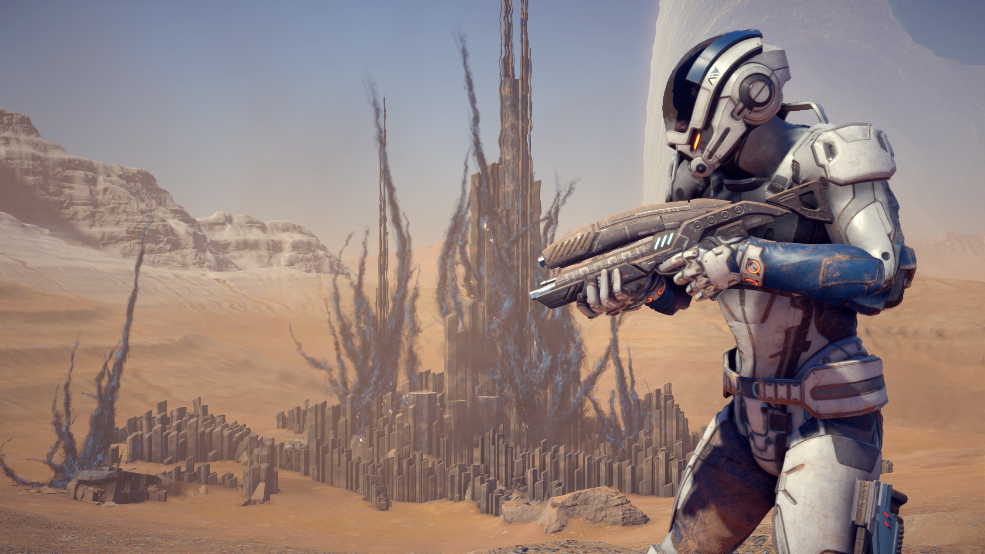 General 1920x1080 Mass Effect: Andromeda video games weapon