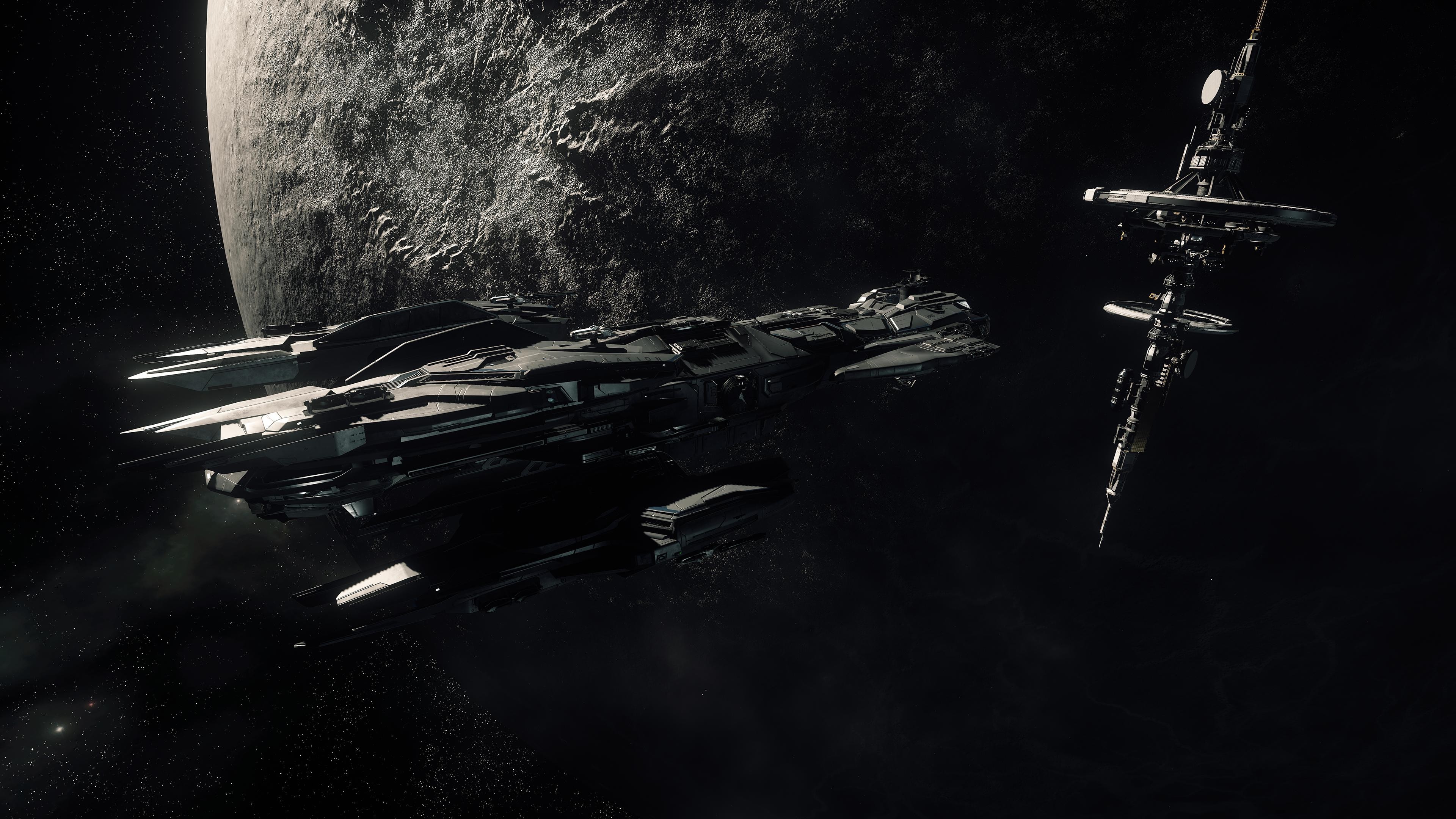General 3840x2160 Star Citizen Constellation Andromeda PC gaming space station spaceship space space art