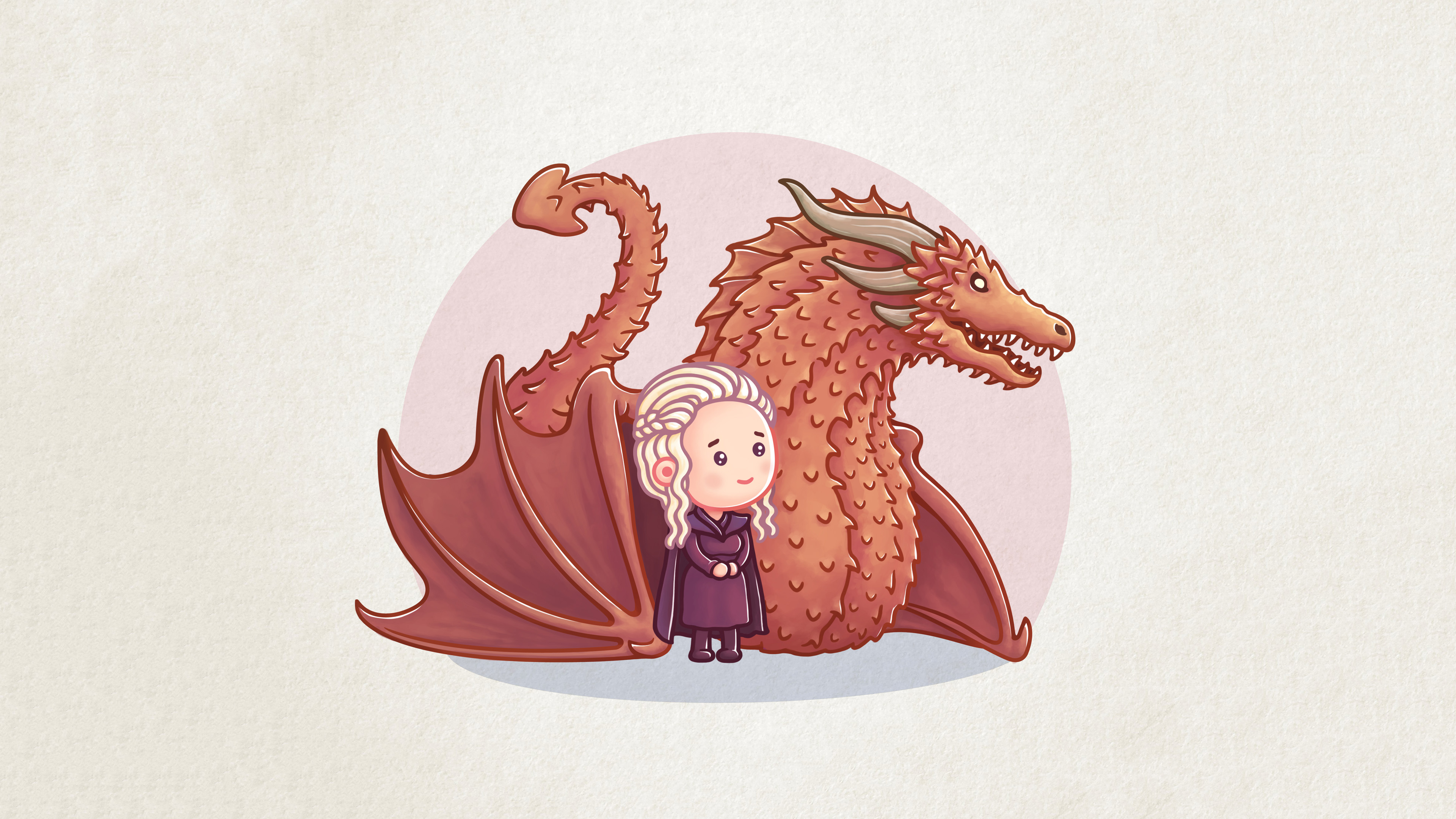 General 3840x2160 A Song of Ice and Fire Game of Thrones dragon illustration cartoon