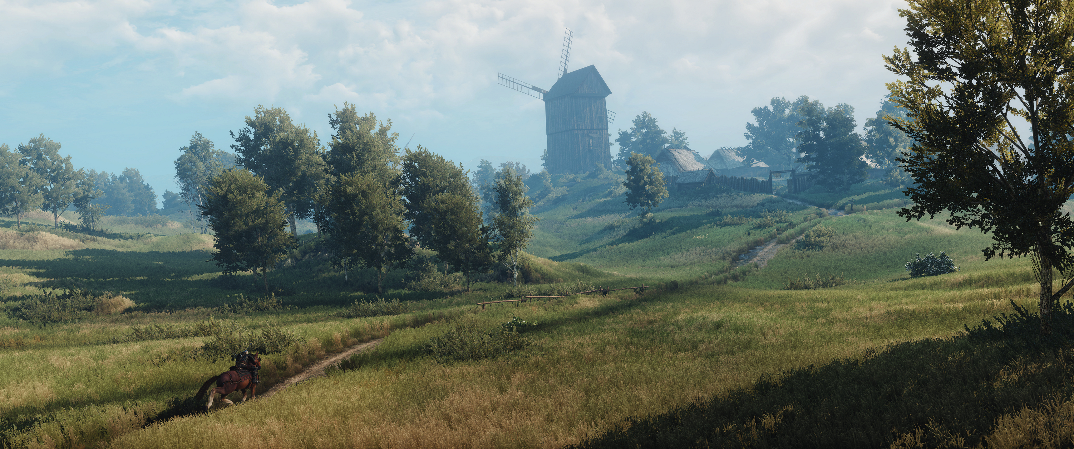 General 3440x1440 The Witcher The Witcher 3: Wild Hunt video games