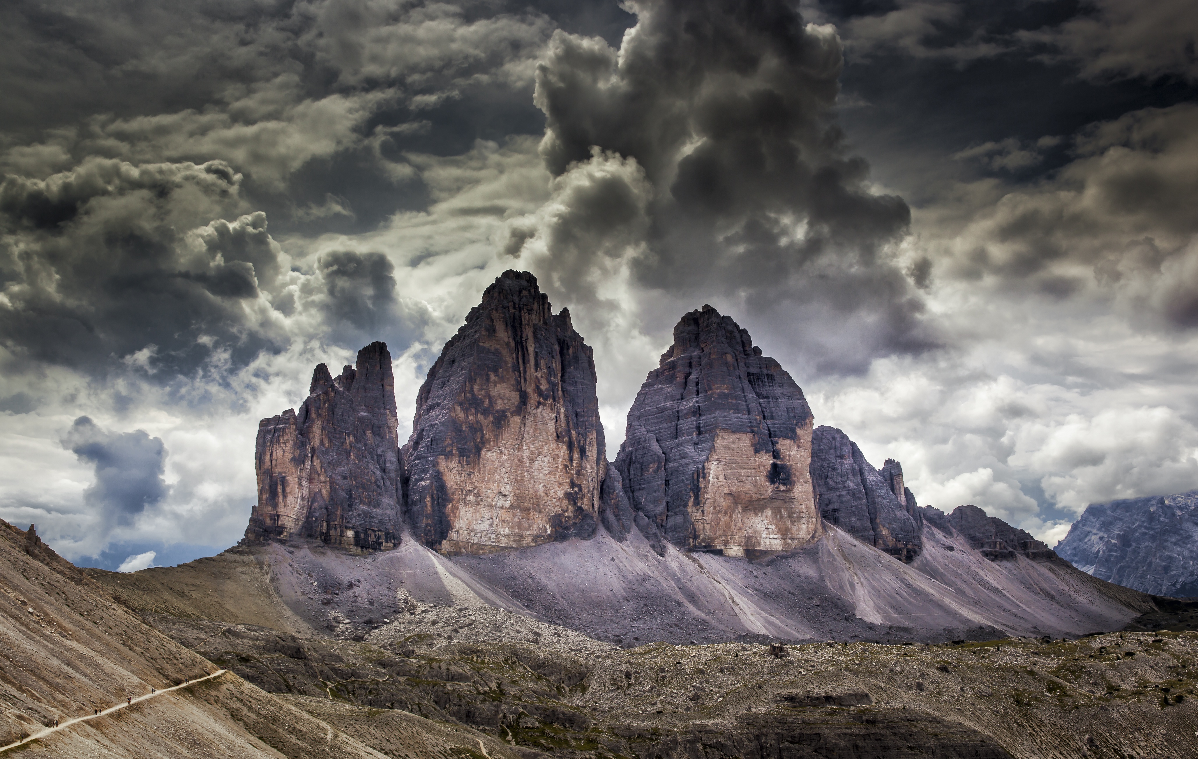 General 4113x2606 mountains sky Italy Dolomites