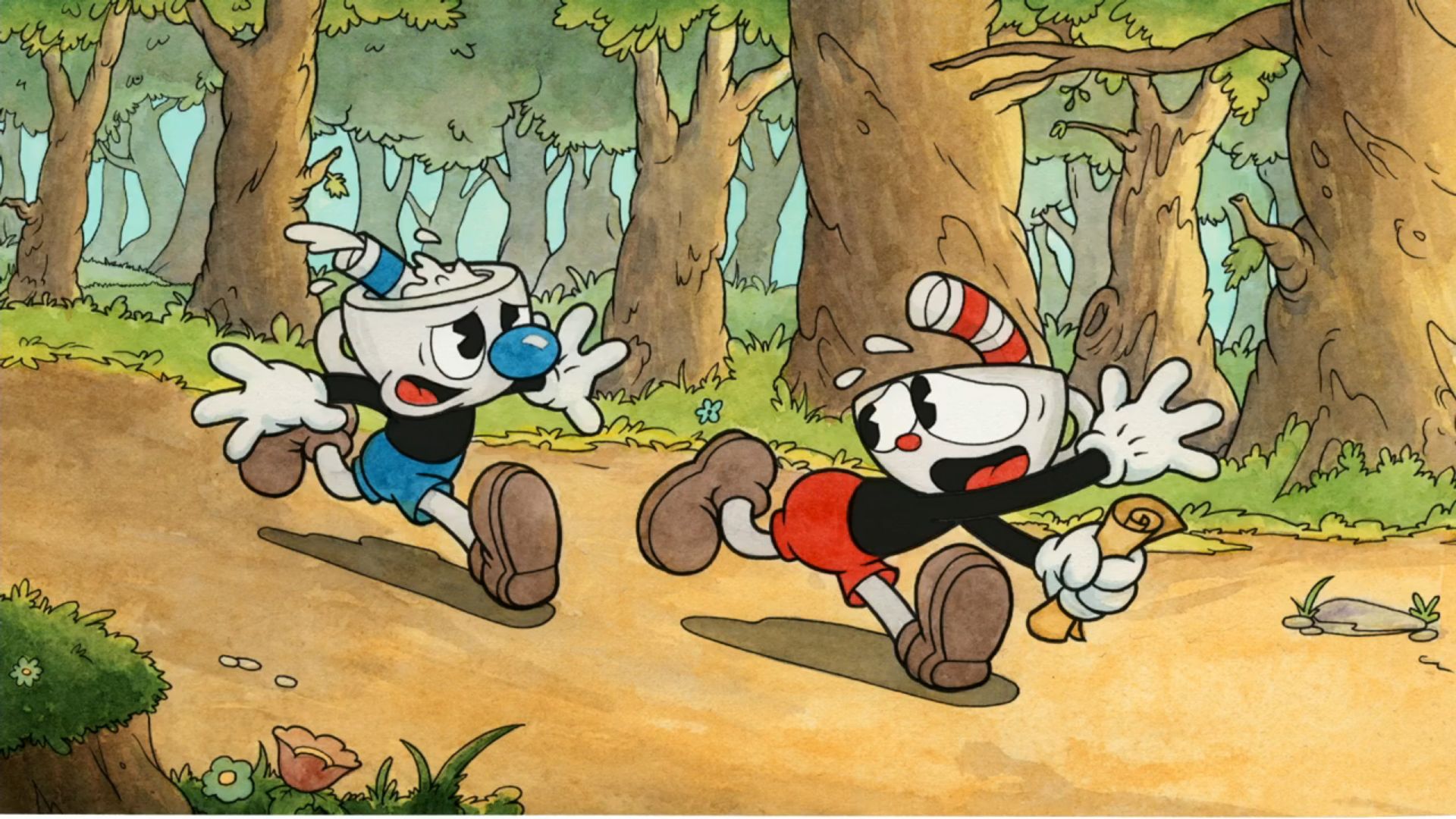 General 1920x1080 Cuphead (Video Game) video games Cuphead video game characters