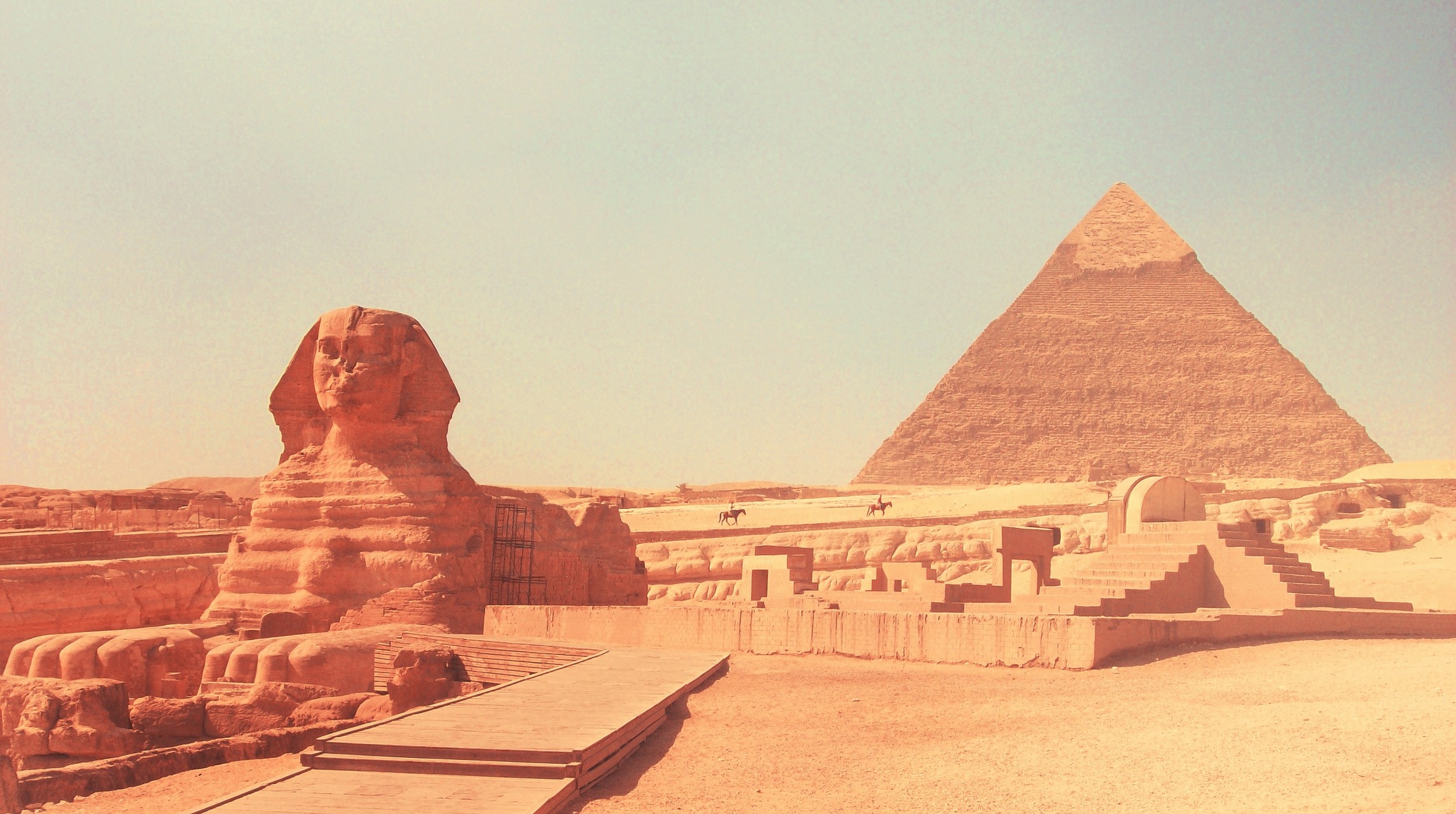 General 2289x1280 Egypt pyramid desert Pyramids of Giza Sphinx of Giza history ancient landmark World Heritage Site Africa