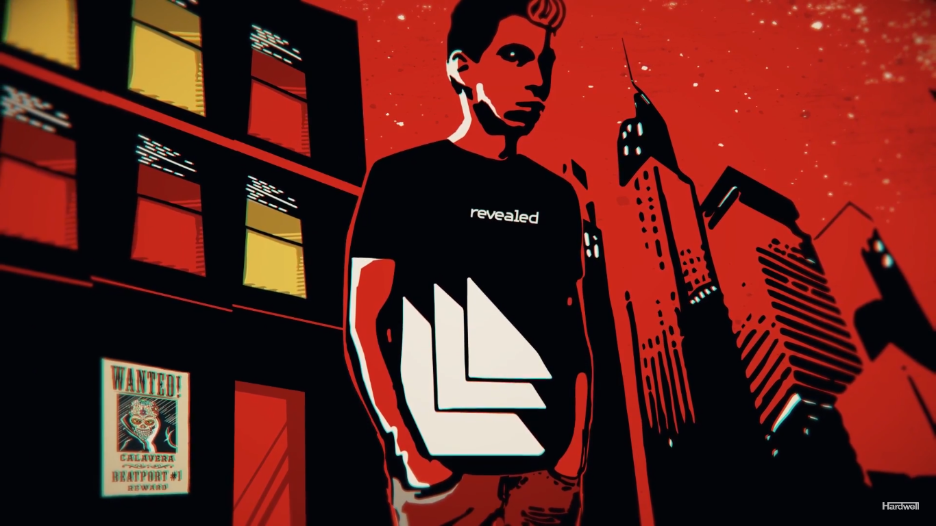 General 1366x768 Hardwell men city red red background male models