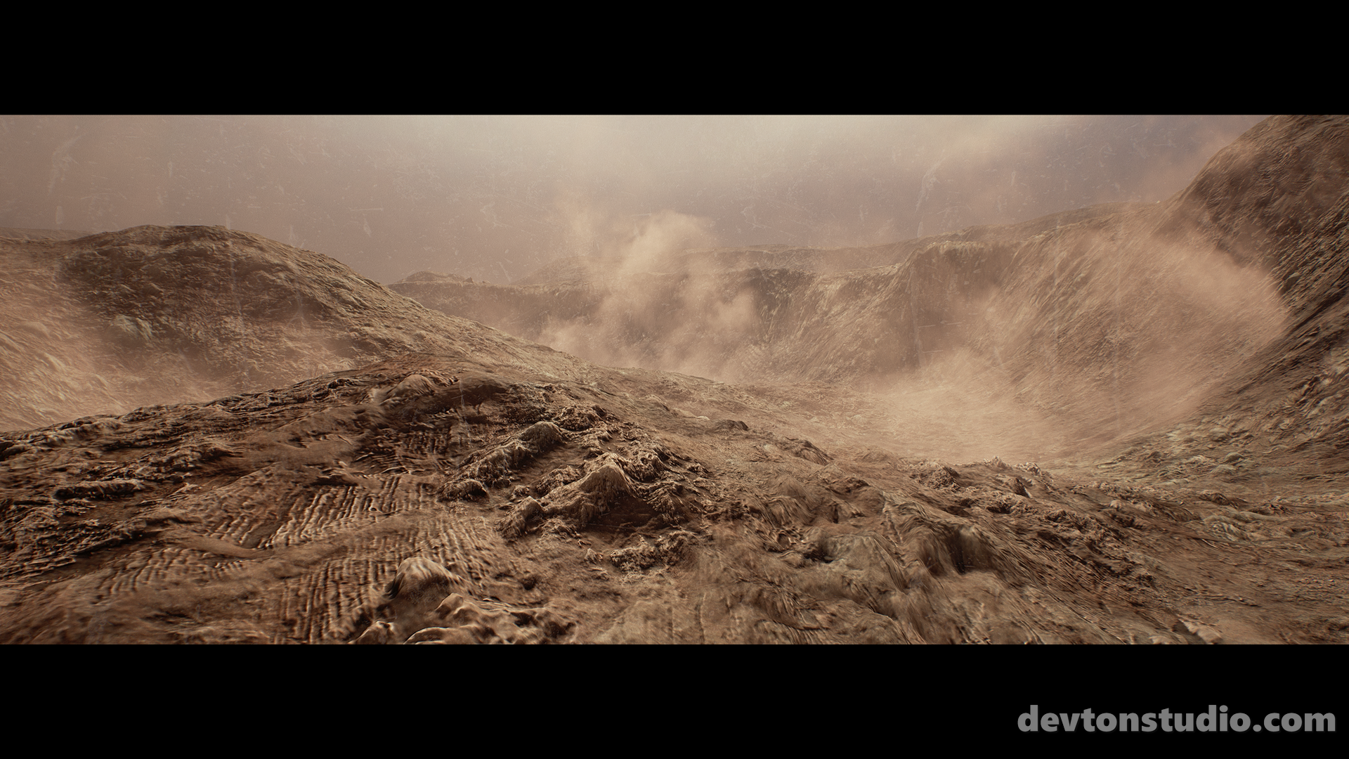 General 1920x1080 desert CGI Unreal Engine 4  landscape digital art watermarked