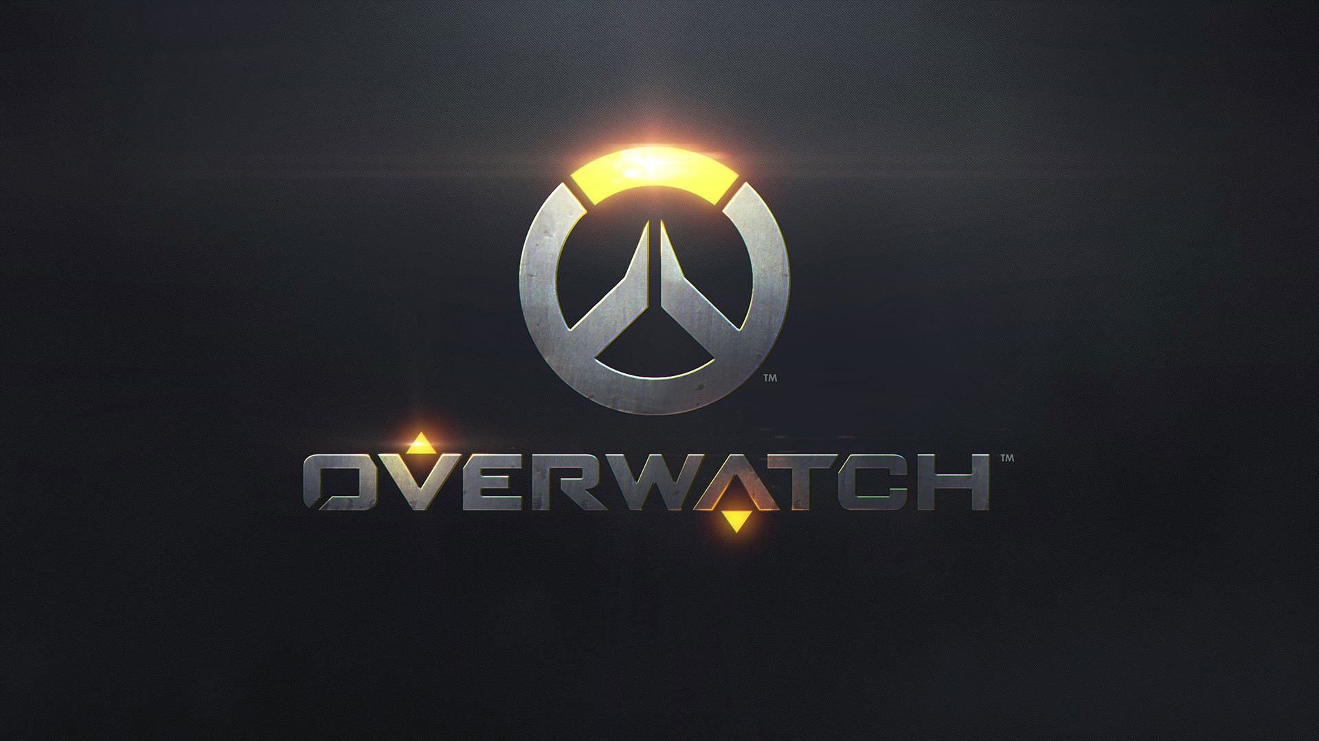 General 1920x1080 Overwatch PC gaming logo simple background
