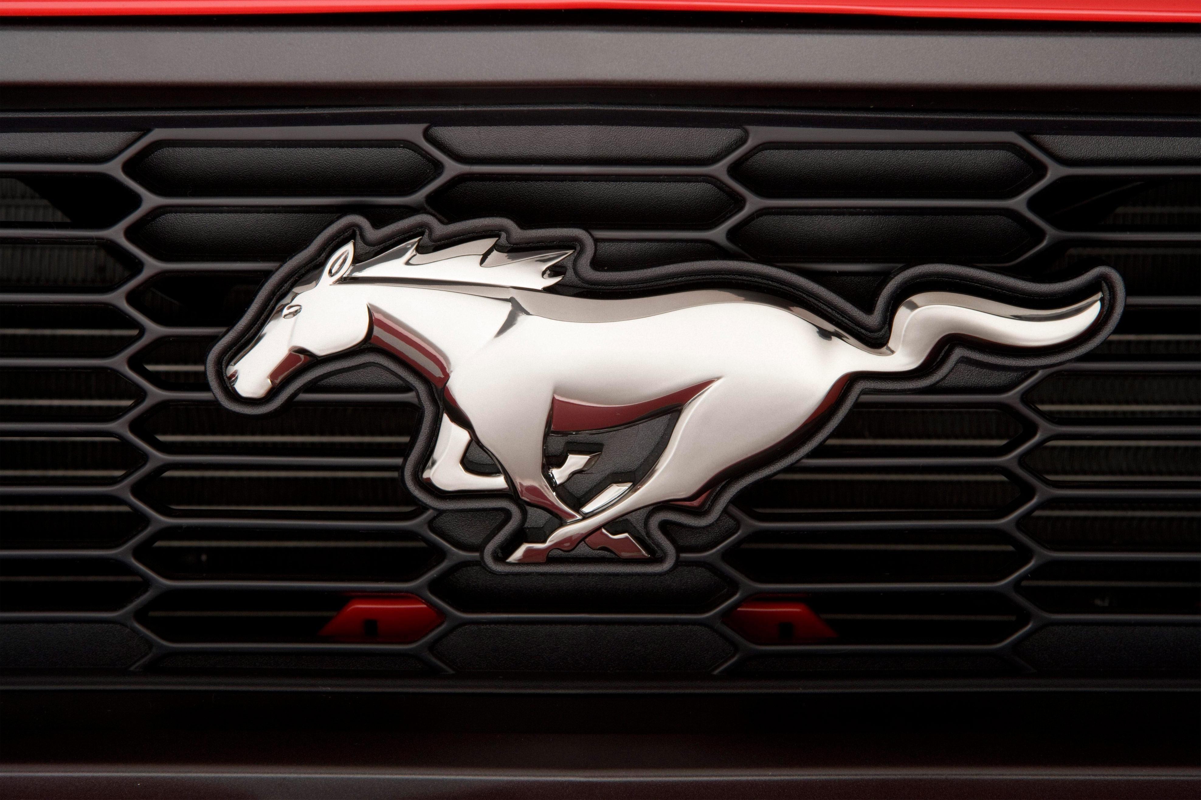 General 3951x2634 horse Ford Ford Mustang logo Ford Mustang S-197 car Grille closeup brand vehicle