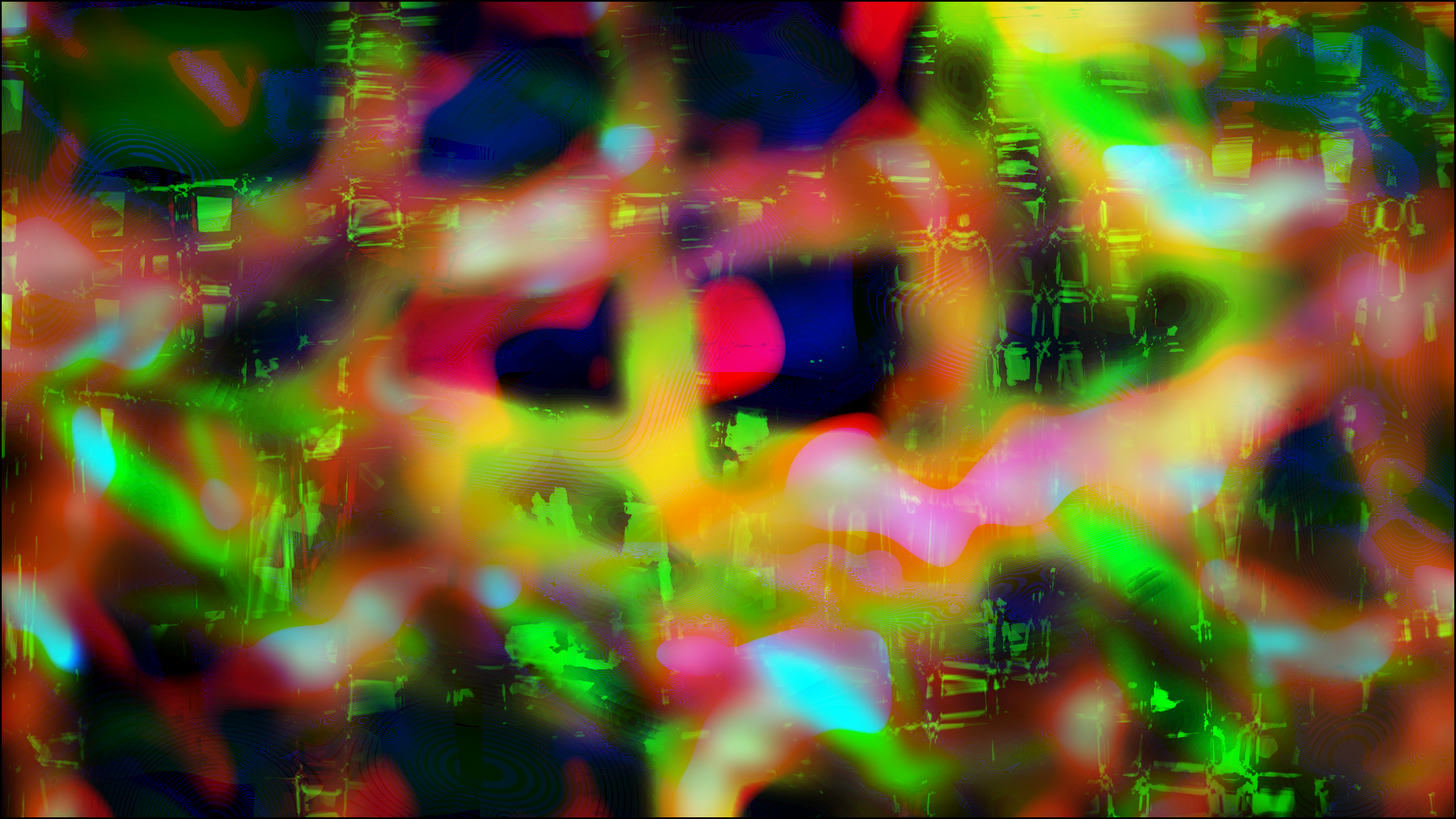 General 2560x1440 abstract LSD trippy brightness space psychedelic digital art artwork surreal