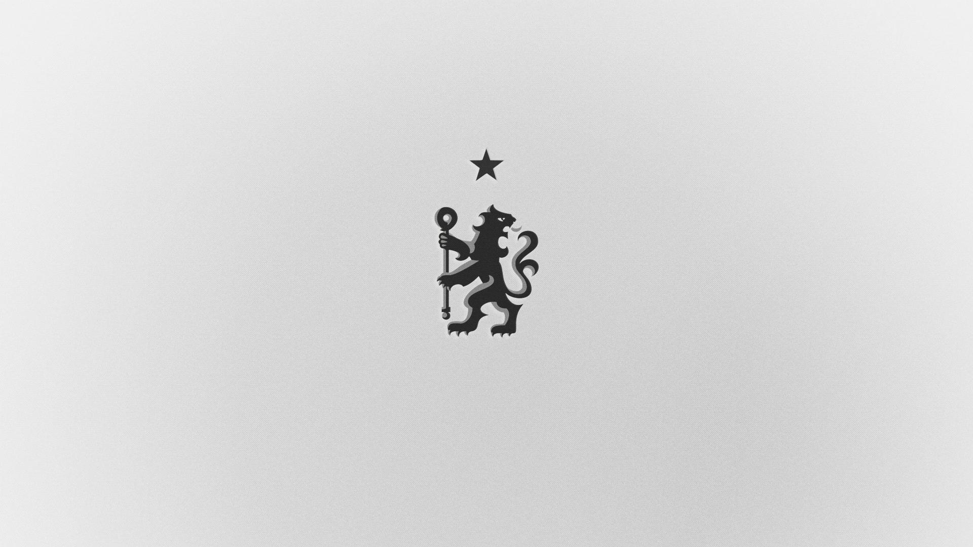 General 1920x1080 Chelsea Chelsea FC England soccer minimalism soccer clubs white background simple background
