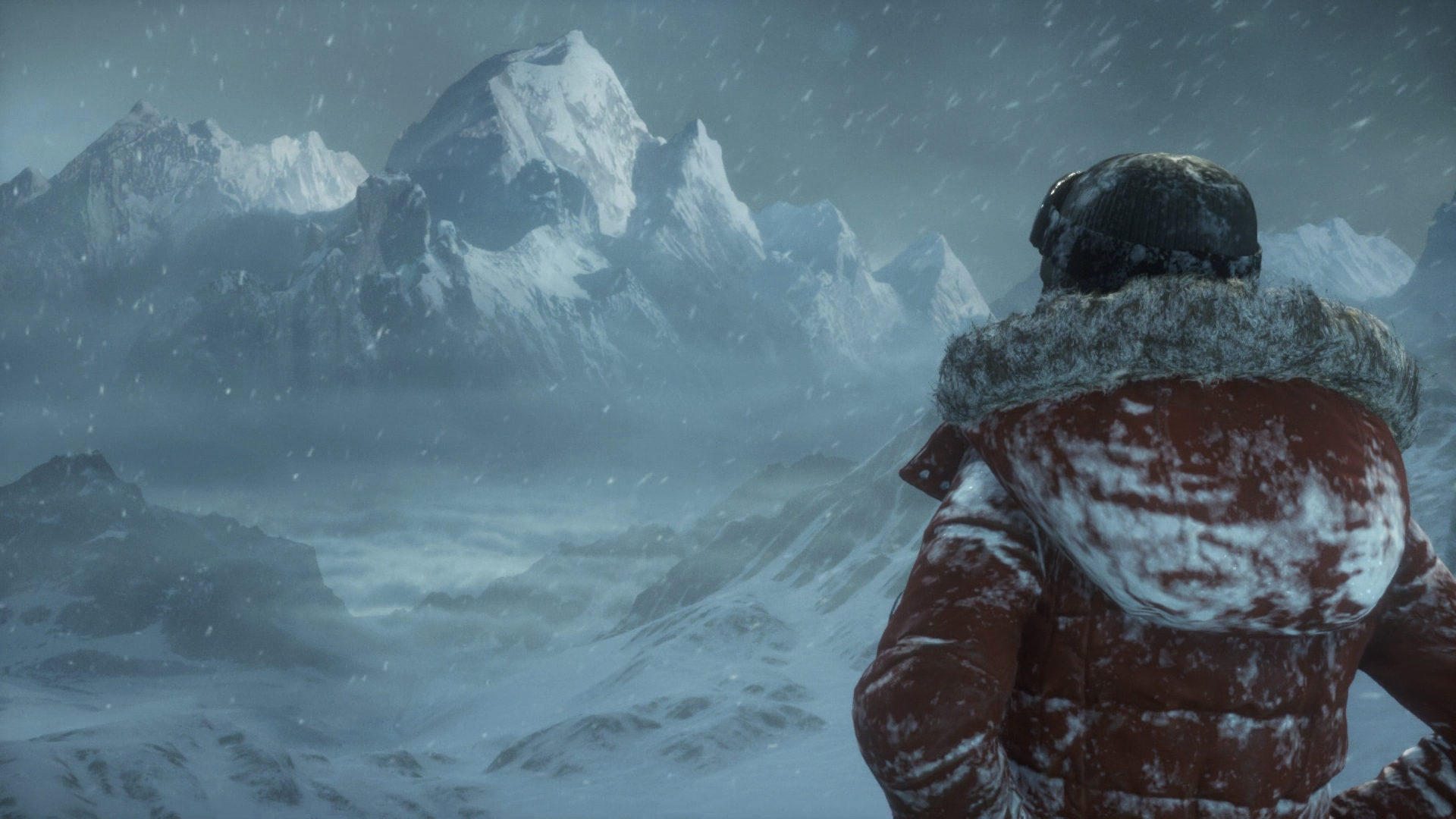 General 1920x1080 Rise of the Tomb Raider Tomb Raider screen shot mountains video games PC gaming cold ice video game landscape snow Lara Croft (Tomb Raider)