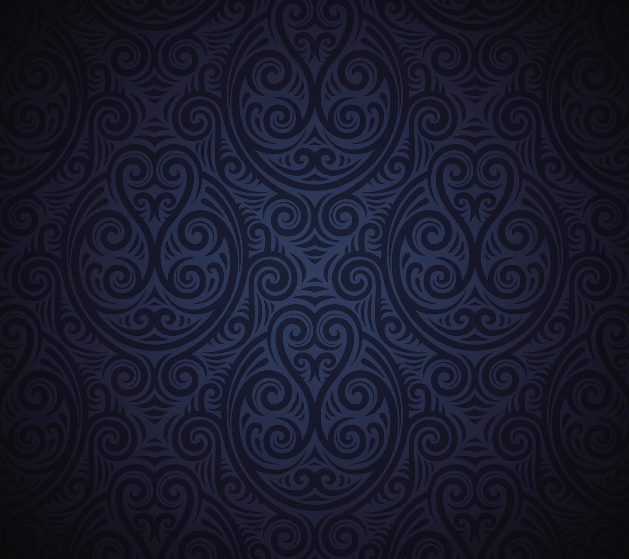 General 2160x1920 pattern abstract blue digital art