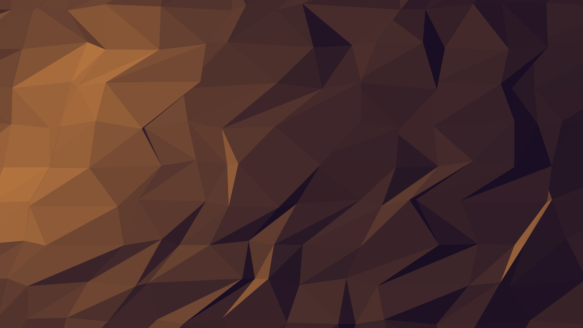 General 1920x1080 digital art low poly geometry minimalism triangle brown texture