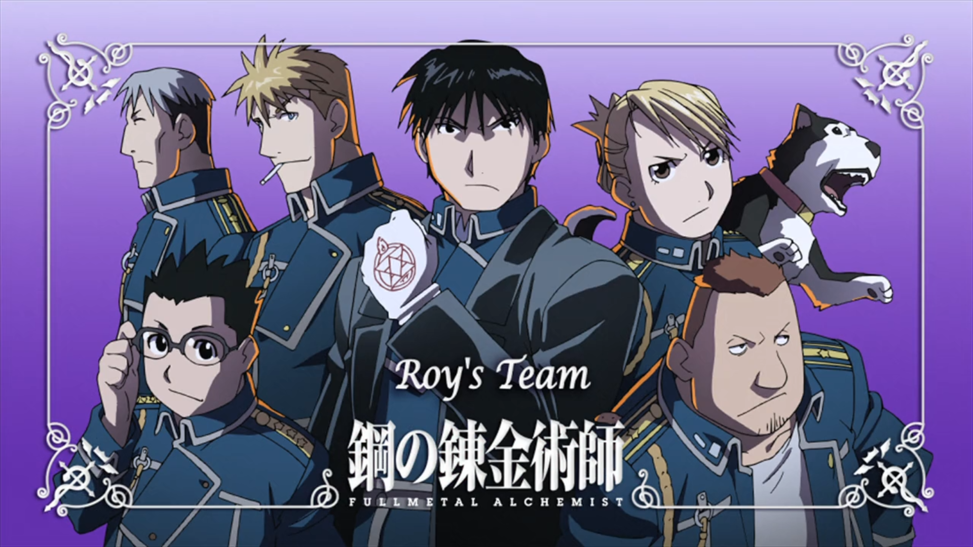 Anime 1920x1080 Fullmetal Alchemist: Brotherhood Roy Mustang Riza Hawkeye anime anime boys