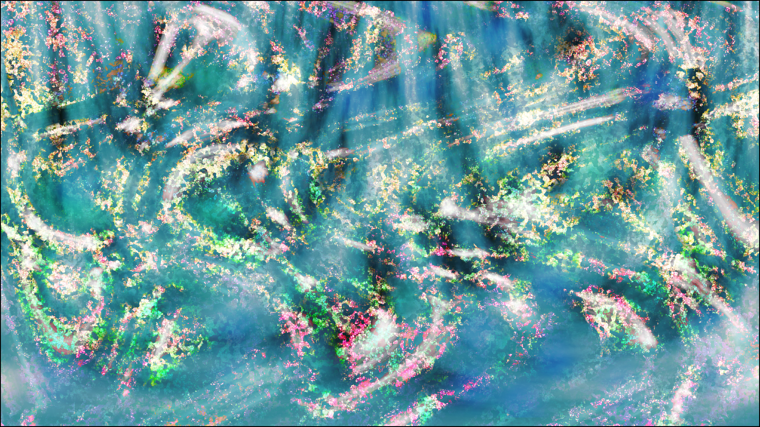 General 2560x1440 abstract LSD trippy brightness psychedelic digital art artwork surreal