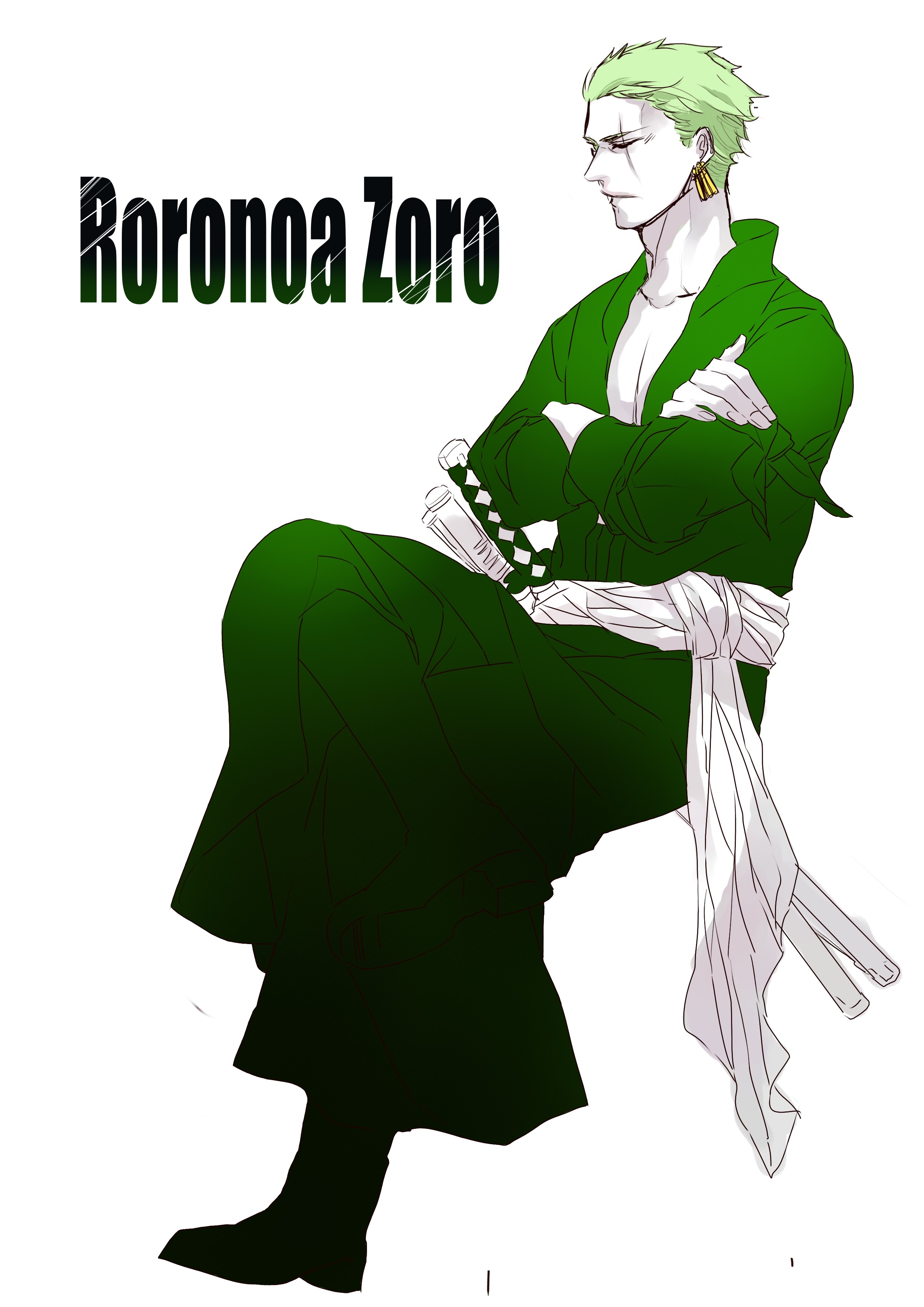 Anime 2480x3508 anime One Piece Roronoa Zoro