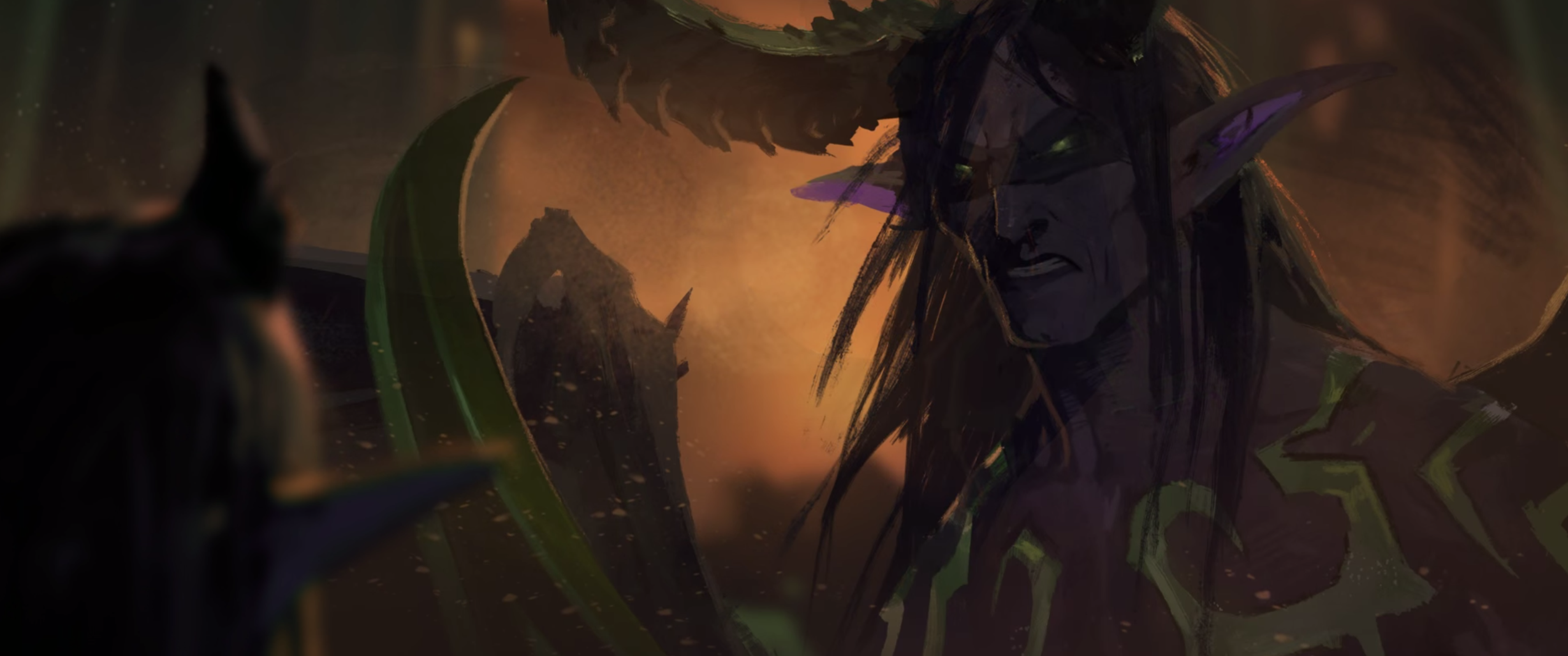 General 3440x1440 World of Warcraft Blizzard Entertainment Demon Hunter Illidan Stormrage