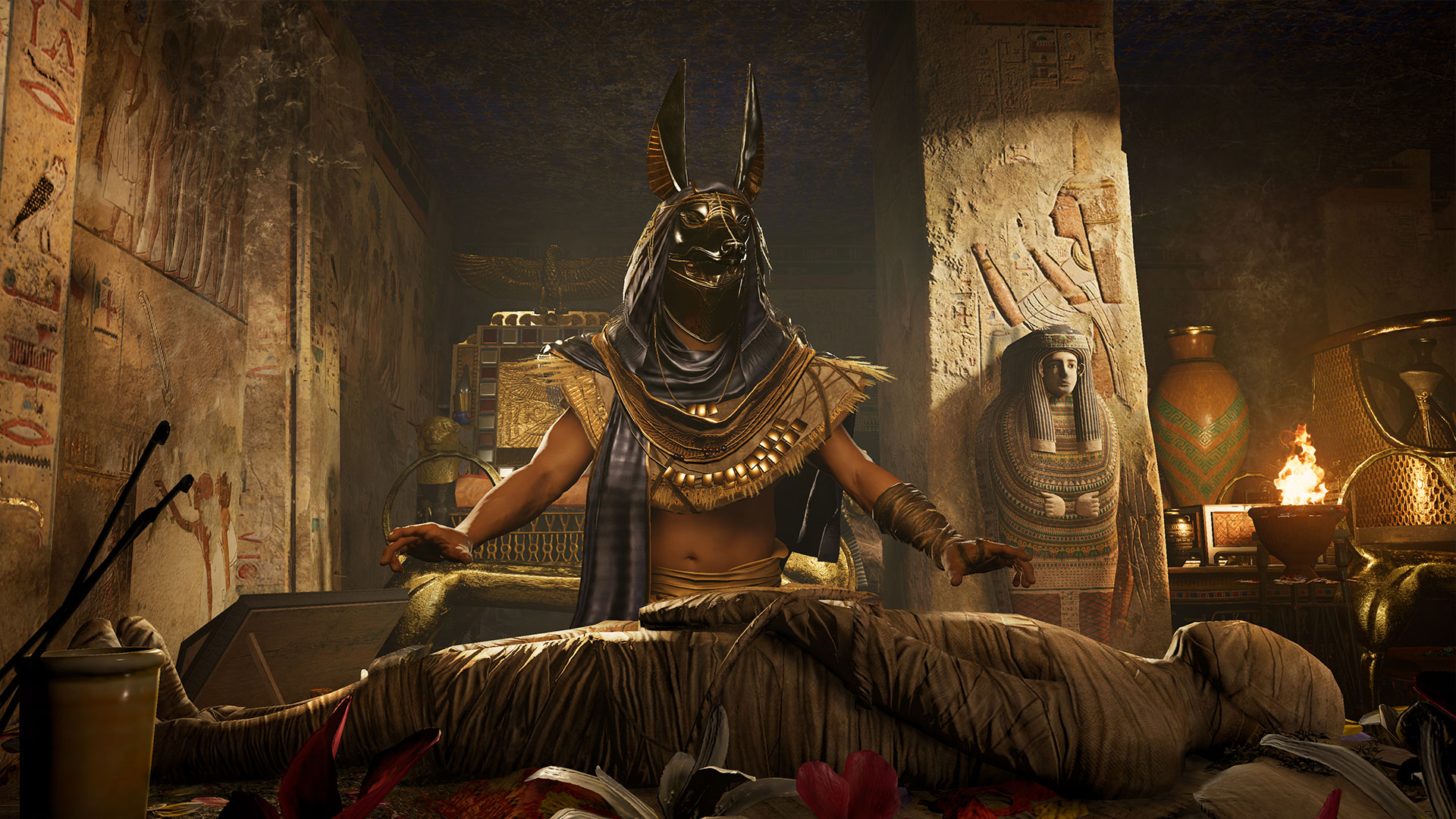 General 1920x1080 Assassin's Creed Ubisoft Assassin's Creed: Origins Anubis Egyptian mythology