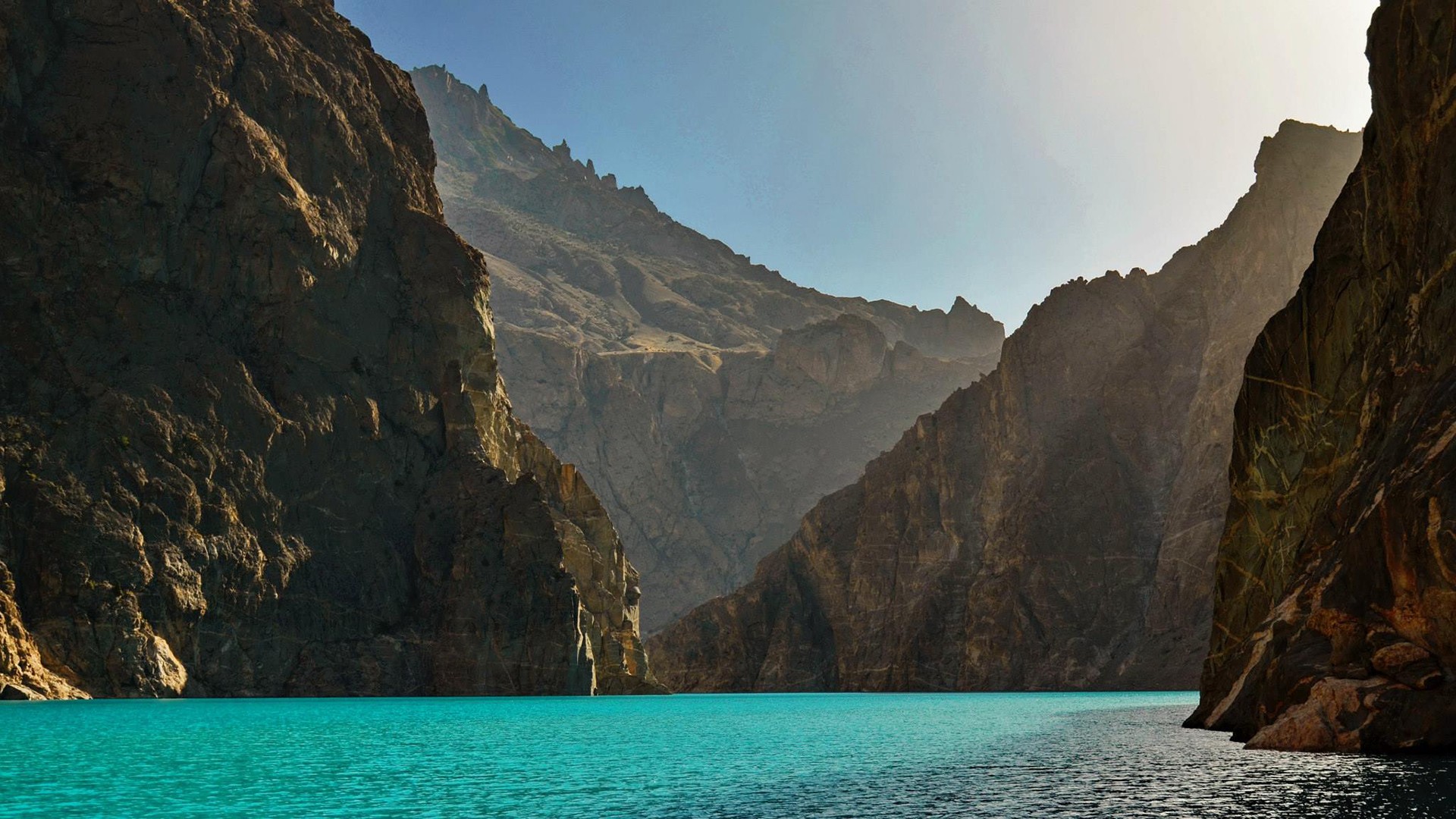 General 1920x1080 Pakistan lake mountains water blue nature landscape cyan