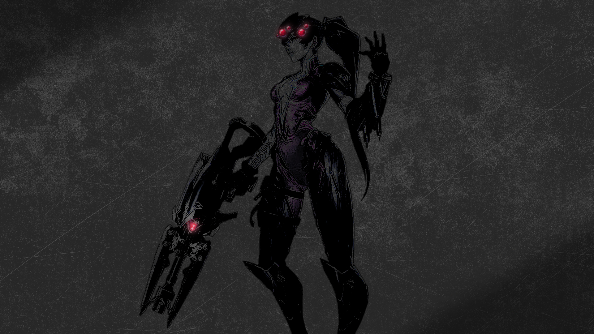 General 1920x1080 Overwatch Widowmaker (Overwatch) video game art PC gaming video game girls video game characters women with weapons girls with guns Futuristic Weapons