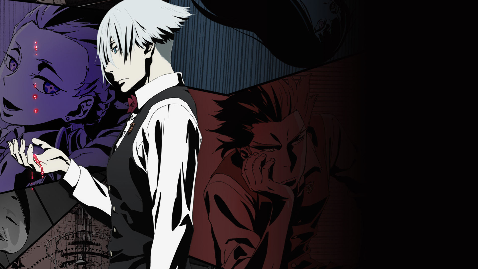 Anime 1920x1080 Death Parade Decim afterlife anime digital art