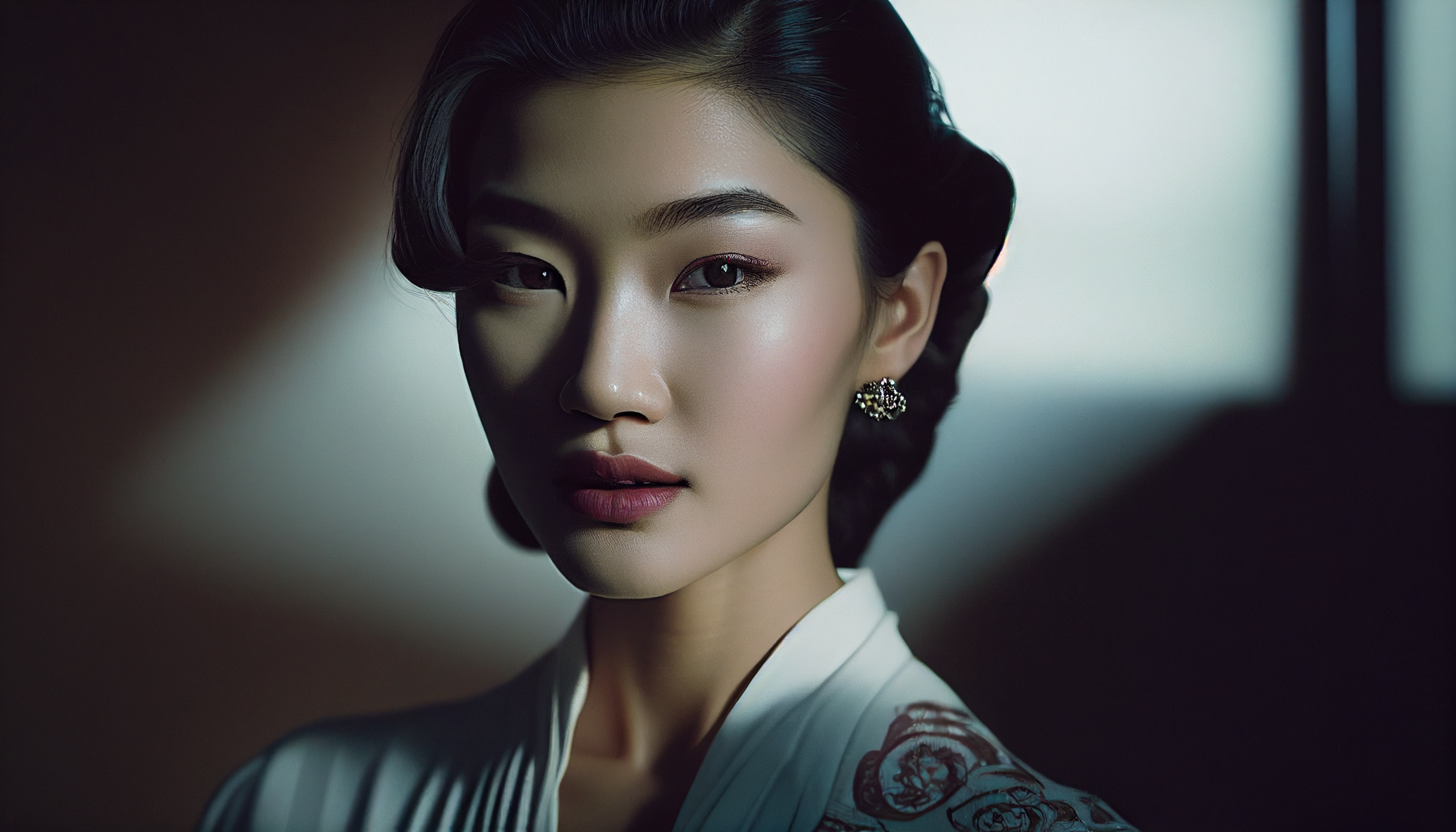 General 2688x1536 Asian asian clothing women face AI art