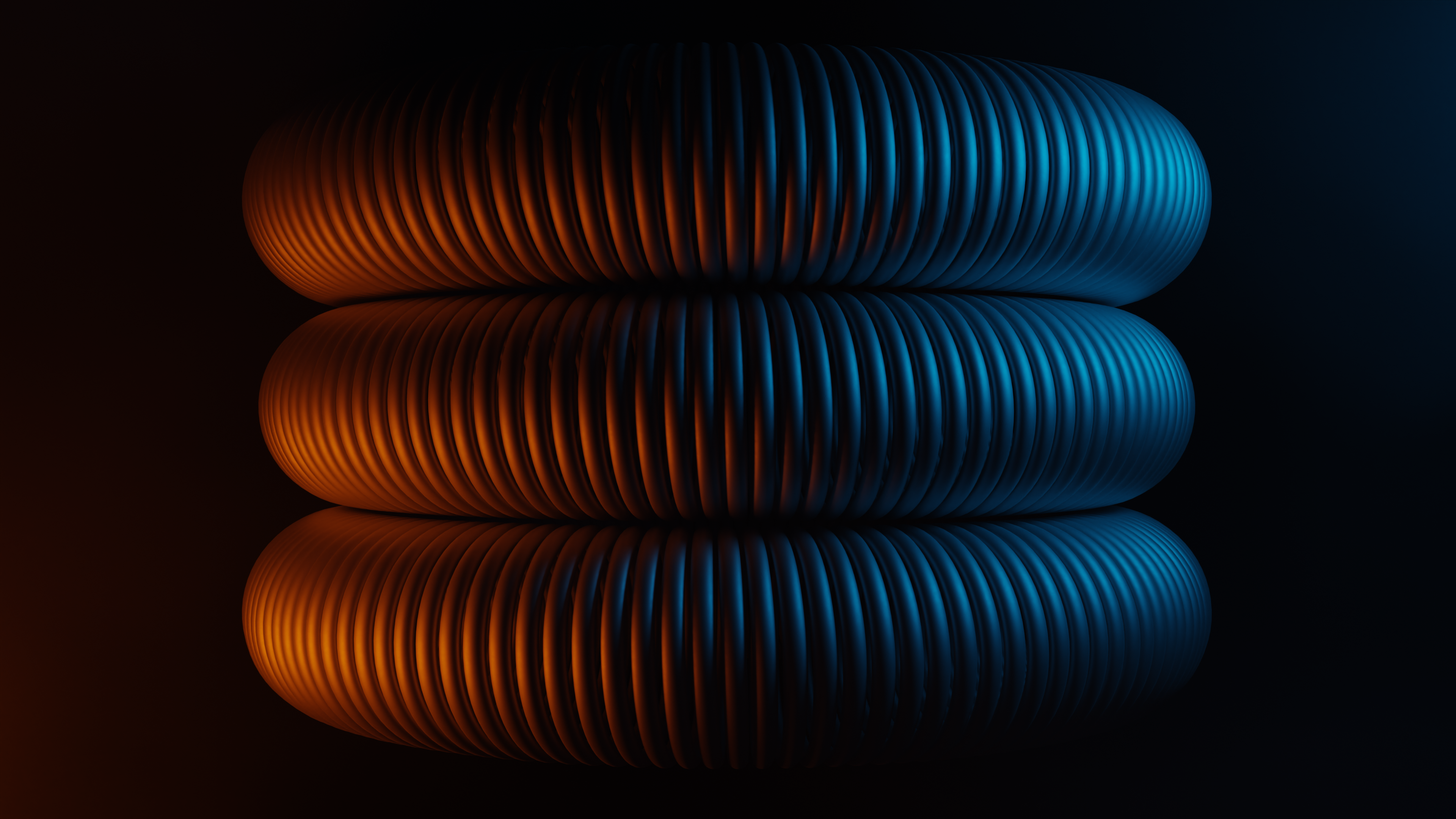 General 3840x2160 spiral simple background CGI Blender 3D Abstract abstract artwork minimalism
